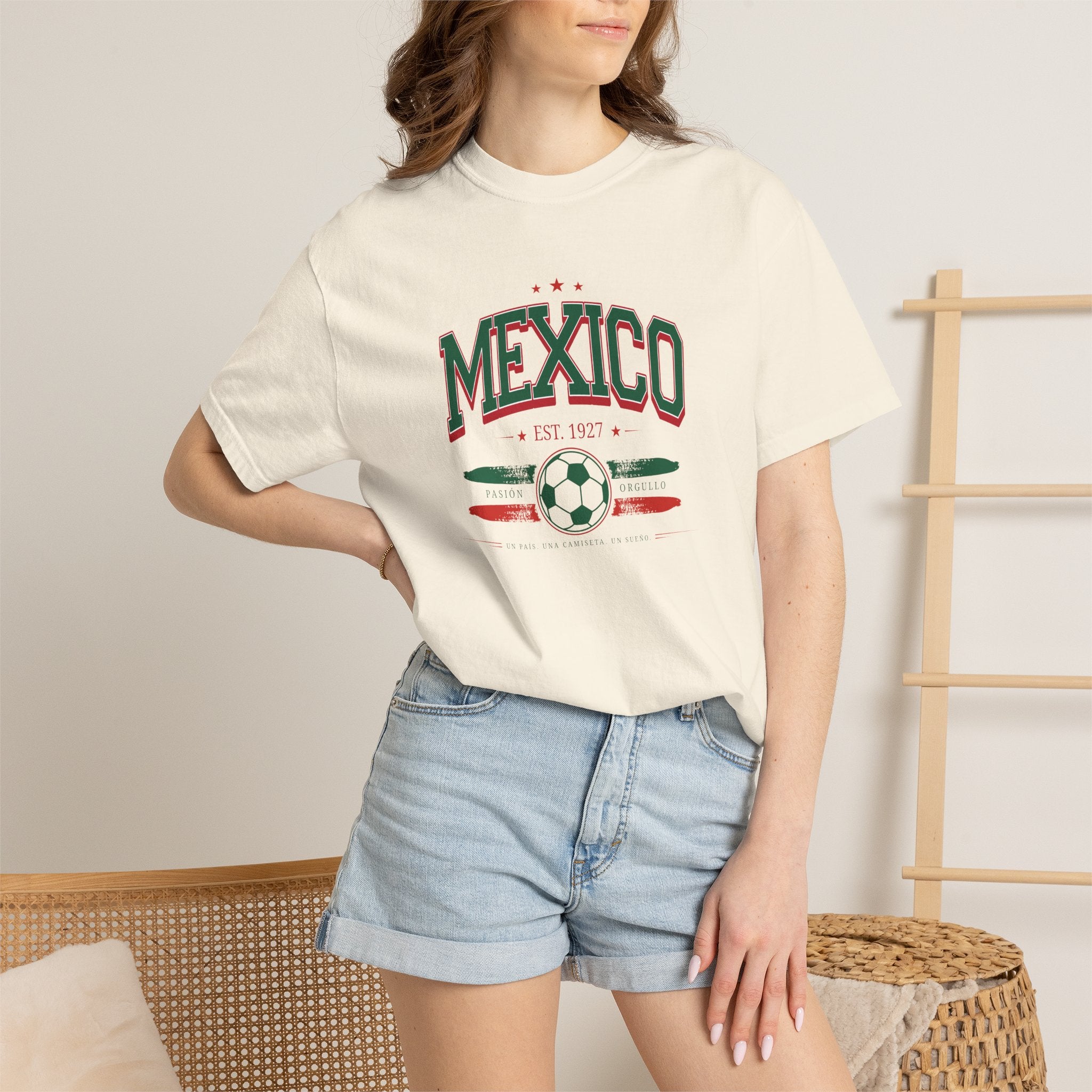 Mexico 2026 Soccer Pasión Orgullo Graphic Tee