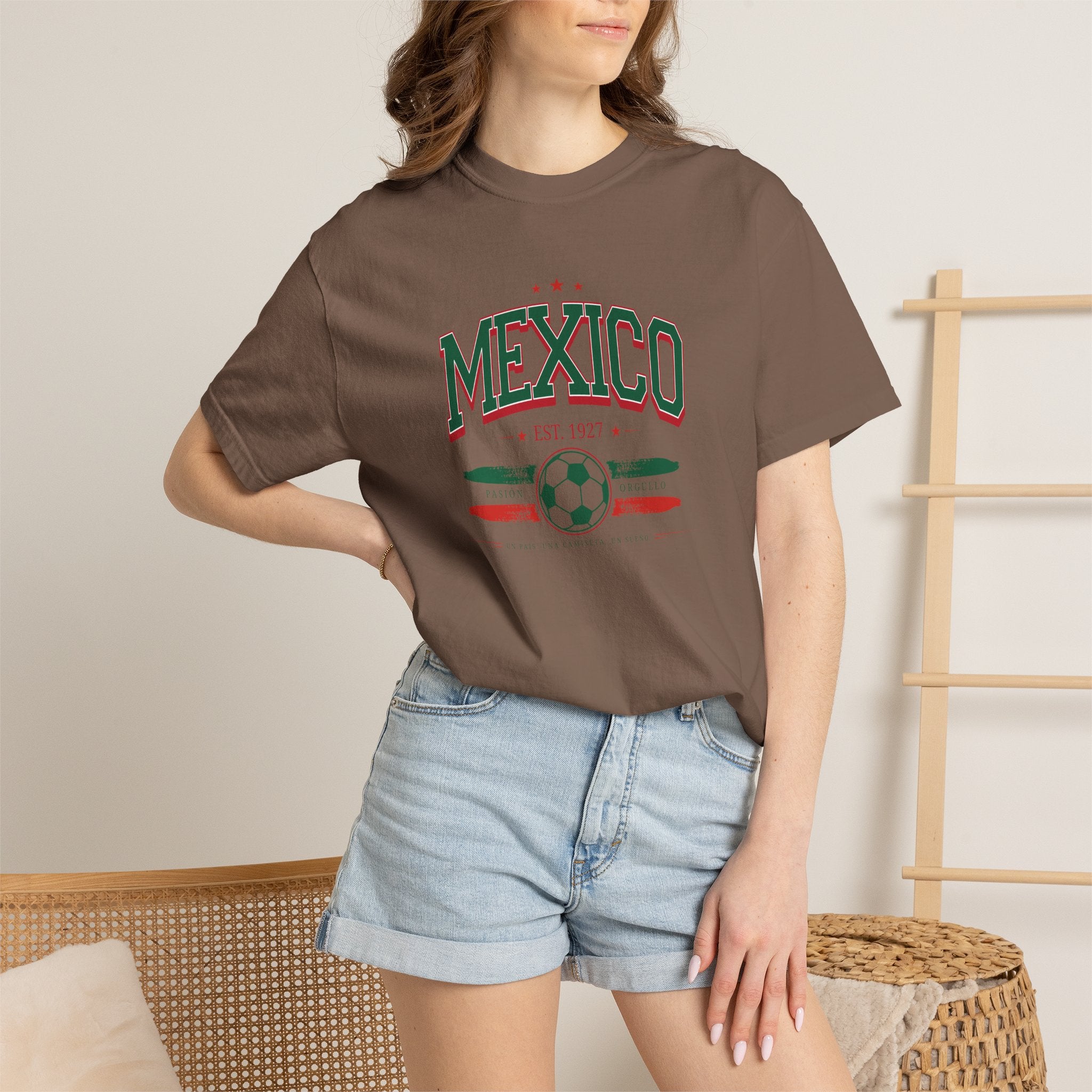 Mexico 2026 Soccer Pasión Orgullo Graphic Tee