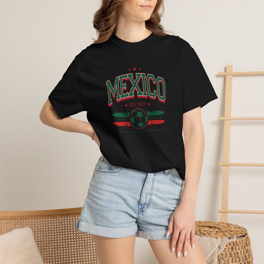 Mexico 2026 Soccer Pasión Orgullo Graphic Tee