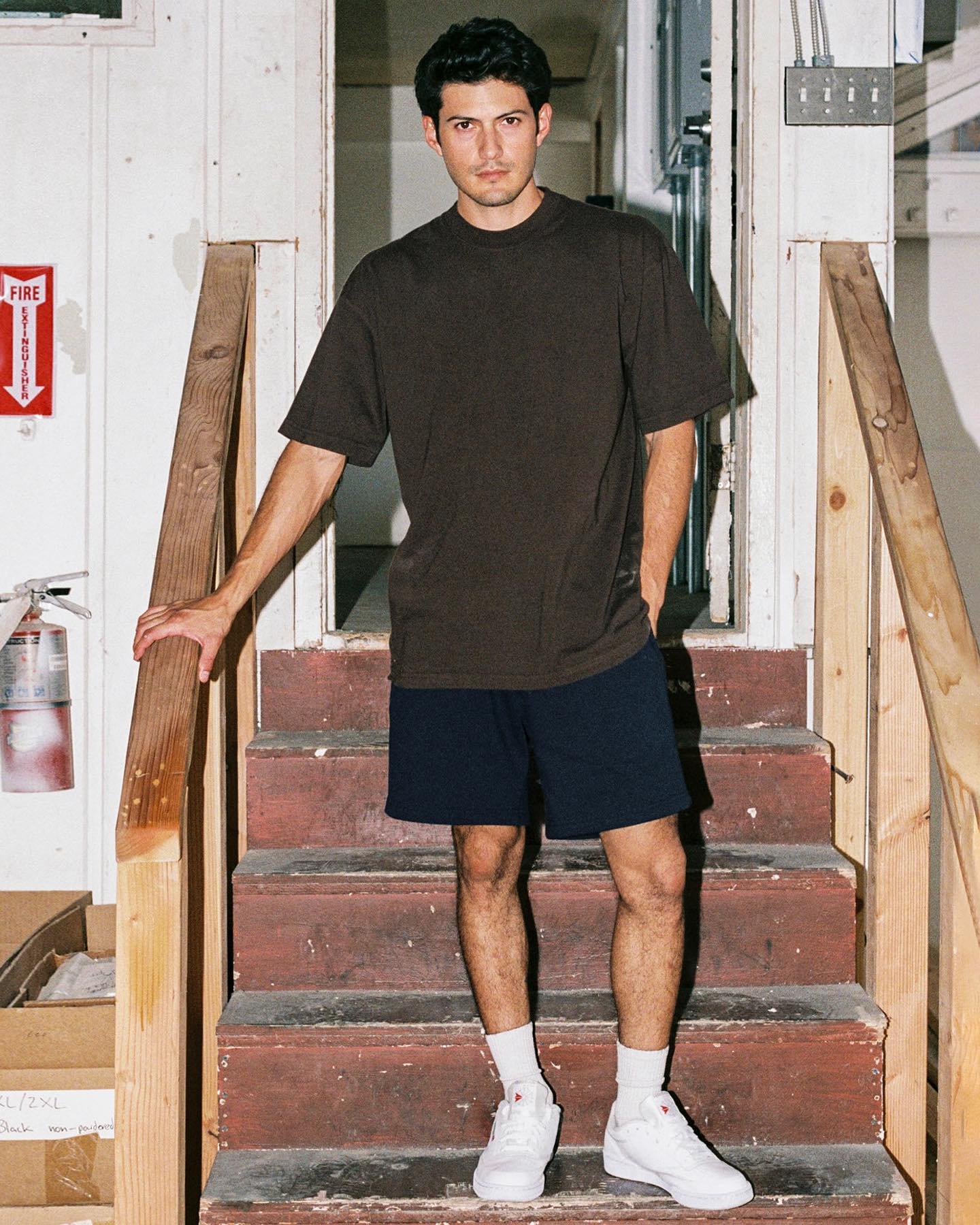 6.5OZ LA APPAREL GARMENT DYE CREW NECK T - SHIRT - Stonk Shark Co.