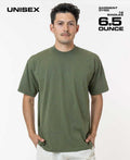 6.5OZ LA APPAREL GARMENT DYE CREW NECK T - SHIRT - Stonk Shark Co.