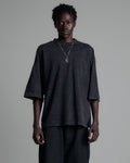 Shaka Wear 7.5oz Acid Wash Pocket Tee blank in Black - front view