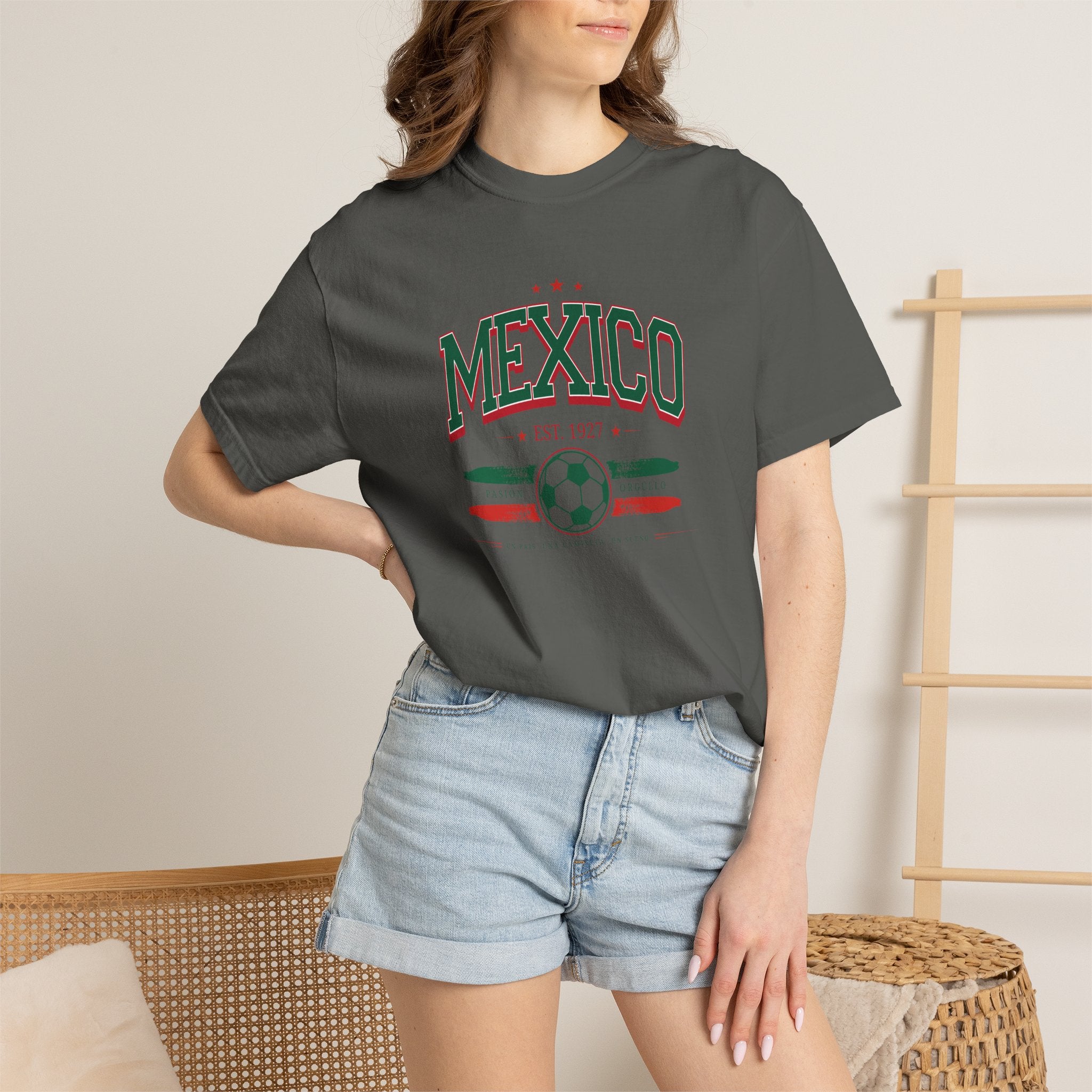 Mexico 2026 Soccer Pasión Orgullo Graphic Tee