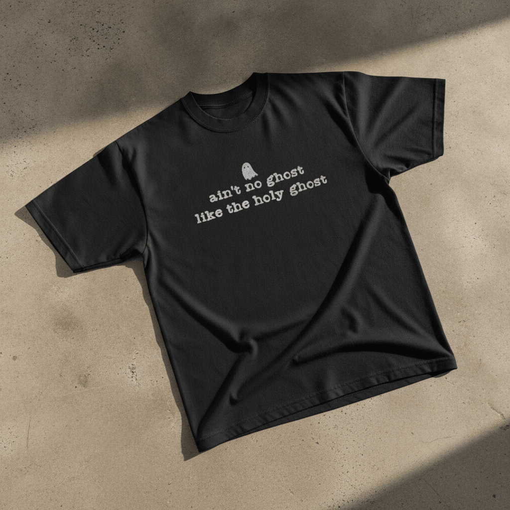 Ain't No Ghost Like The Holy Ghost Graphic Tee - Stonk Shark Co.