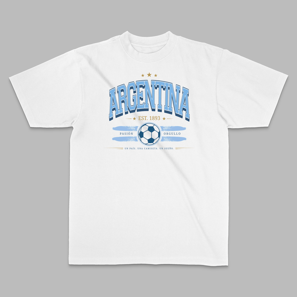 Argentina World Soccer 2026 Graphic Tee - Stonk Shark Co.