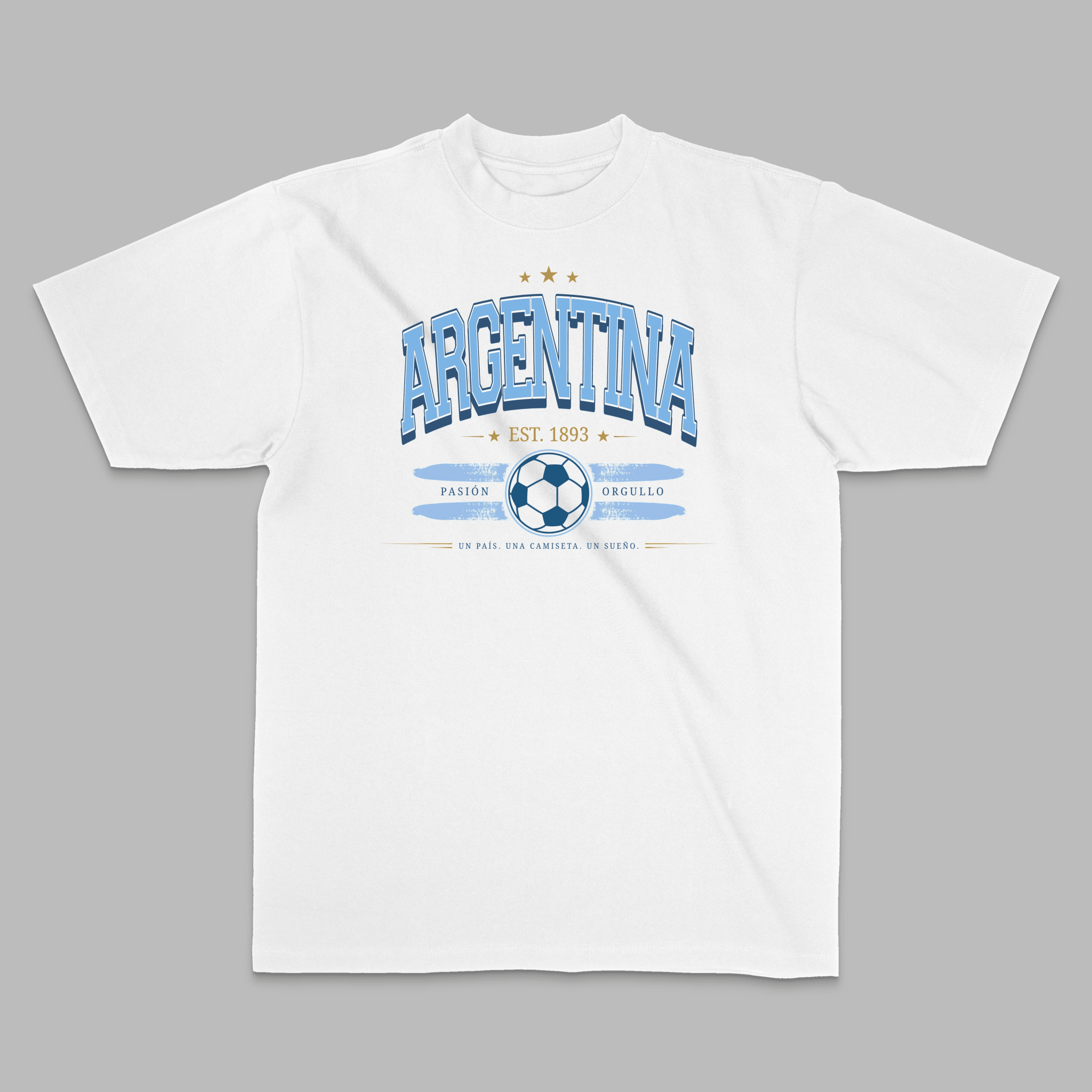 Argentina World Soccer 2026 Graphic Tee - Stonk Shark Co.