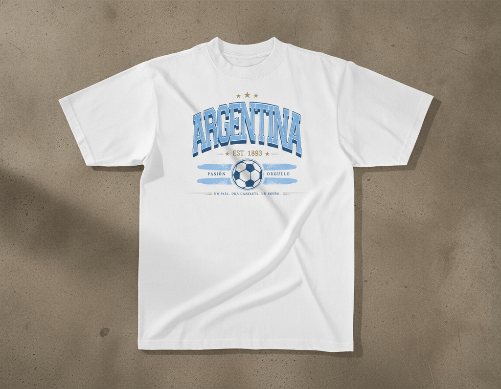 Argentina World Soccer 2026 Graphic Tee - Stonk Shark Co.
