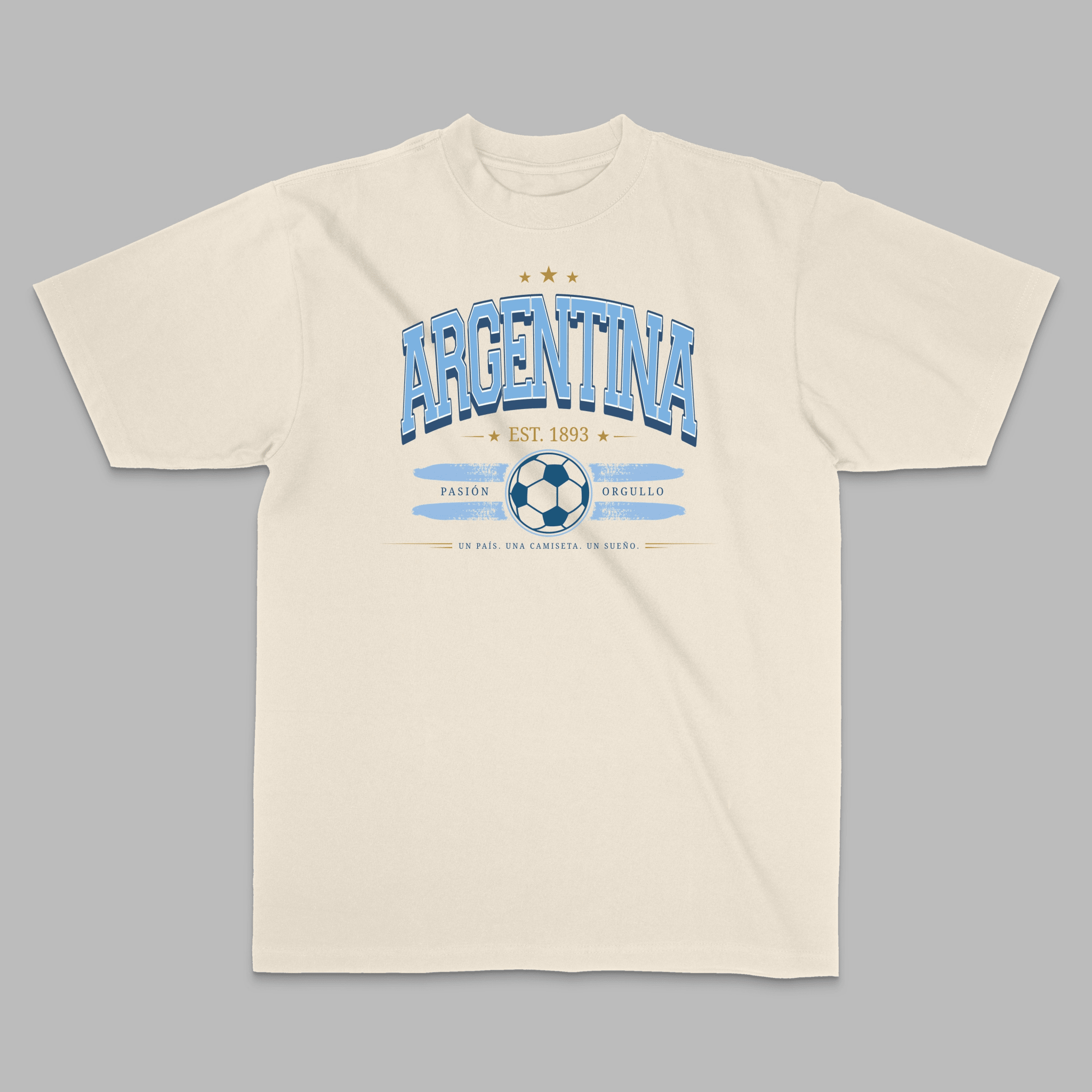 Argentina World Soccer 2026 Graphic Tee - Stonk Shark Co.