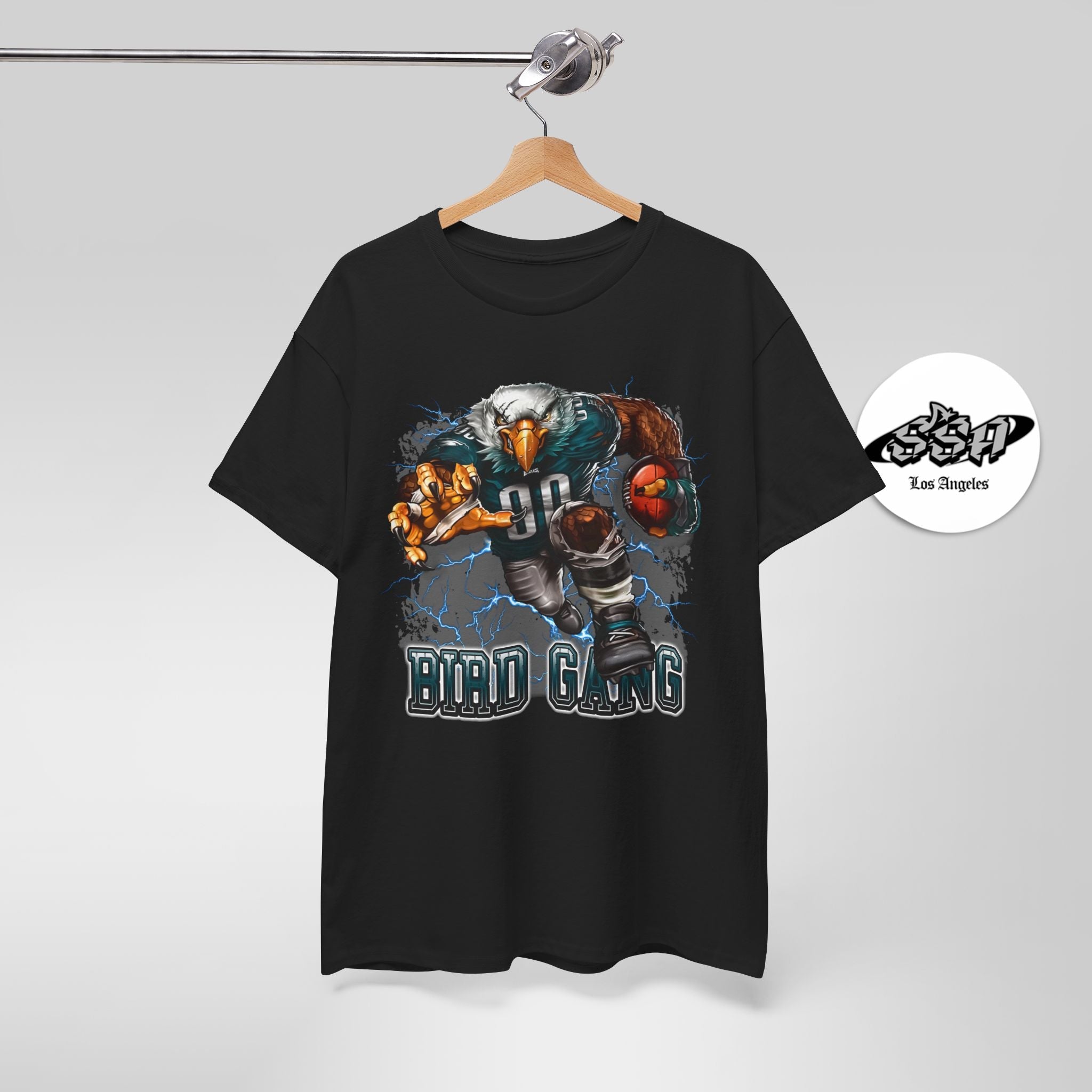 Bird Gang Football Shirt – Philly Fans Game Day Tee - Stonk Shark Co.