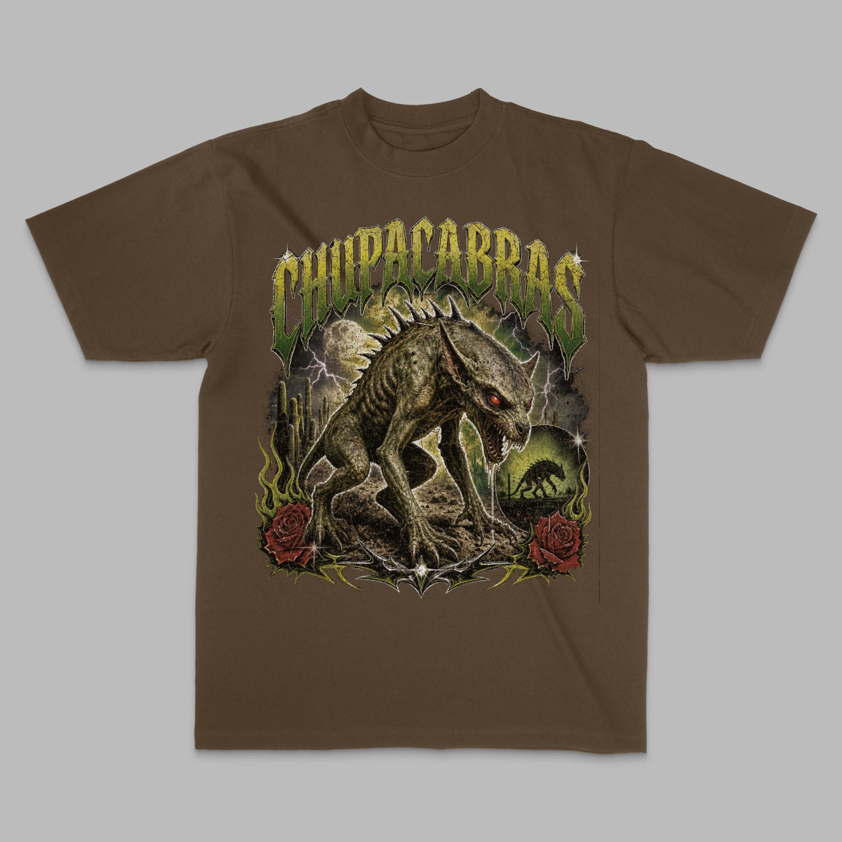 Chupacabra 90s Style T-Shirt - Stonk Shark Co.