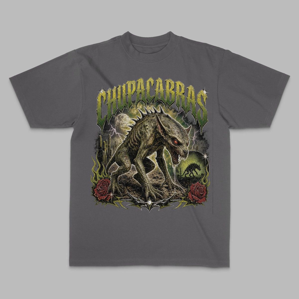 Chupacabra 90s Style T-Shirt - Stonk Shark Co.