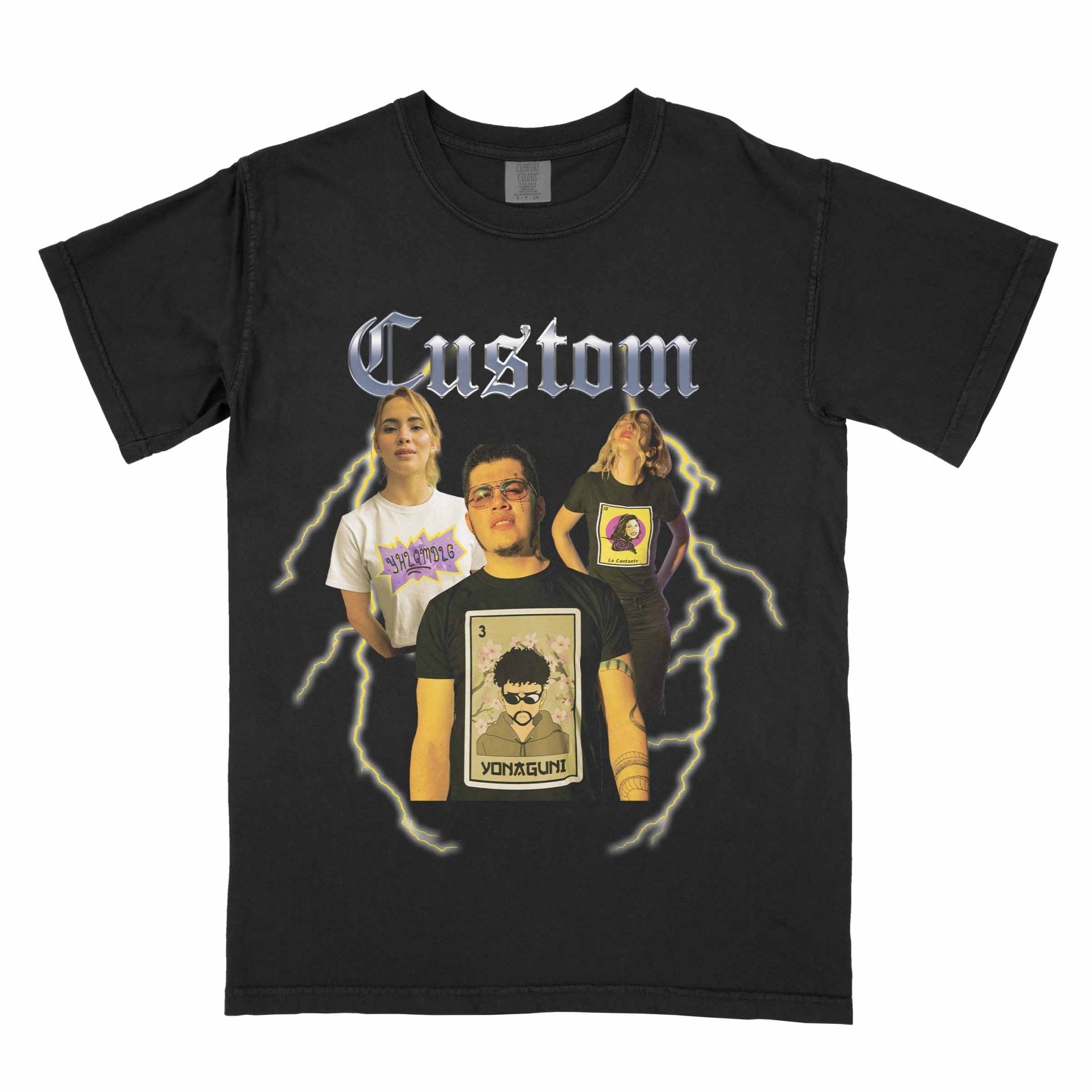 CUSTOM 90's STYLE VINTAGE RAP TEE - Stonk Shark Co.