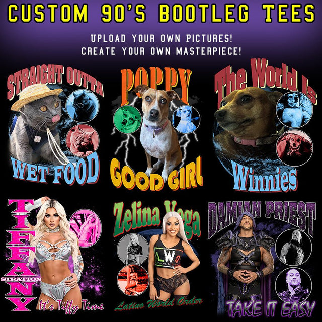 Custom Rap Tee | 90s Bootleg Vintage Style