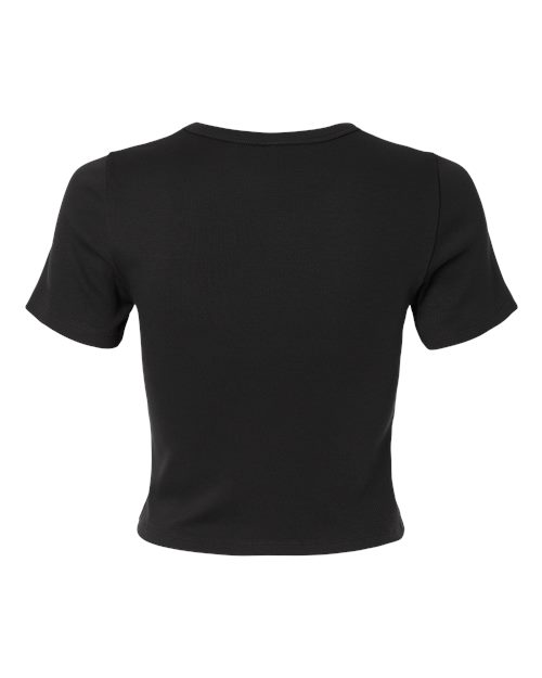 Custom American Apparel | Baby Rib Fitted Cropped Tee - Stonk Shark Co.