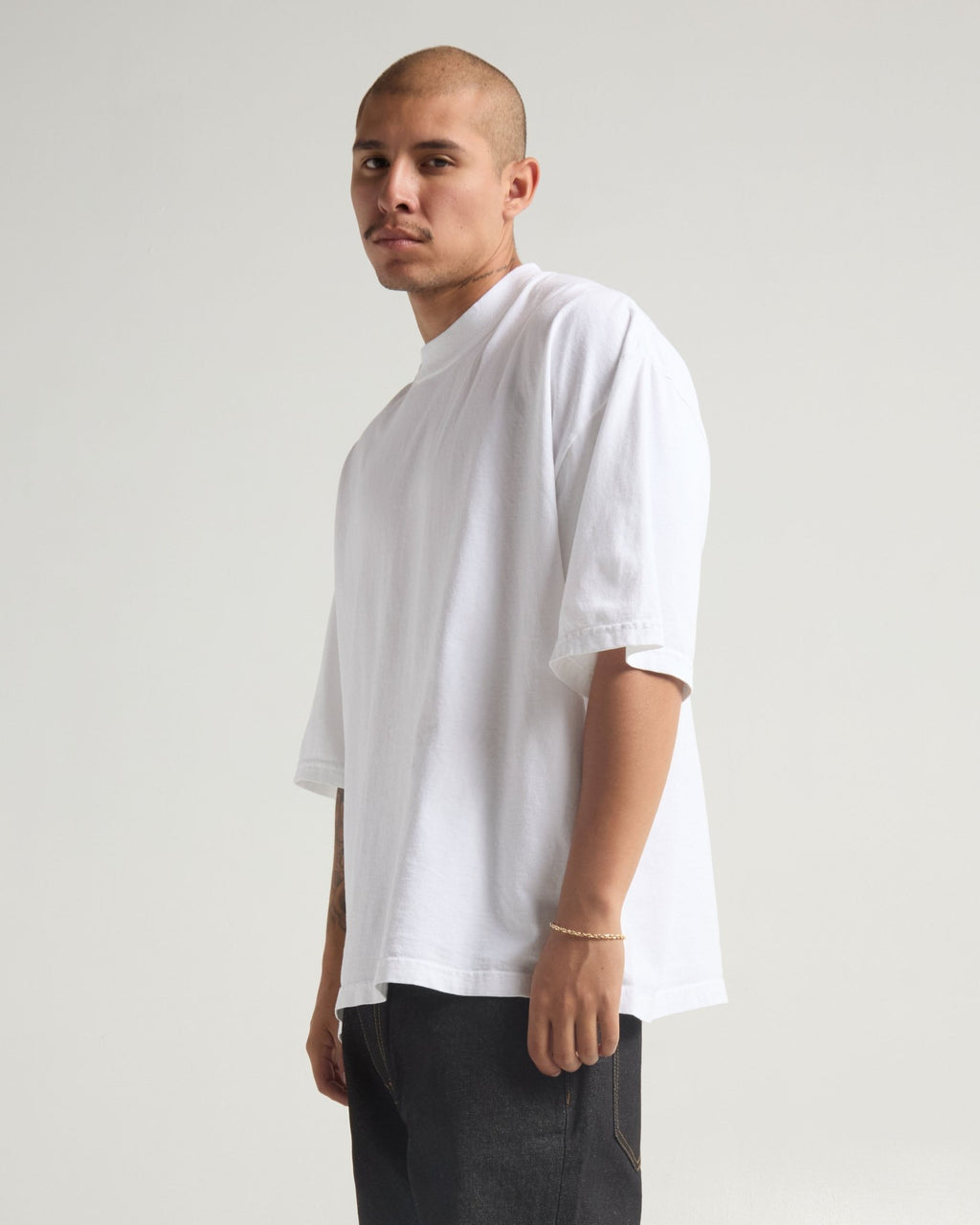 Custom Shaka Wear | Garment Dye Drop Shoulder Tee - Stonk Shark Co.