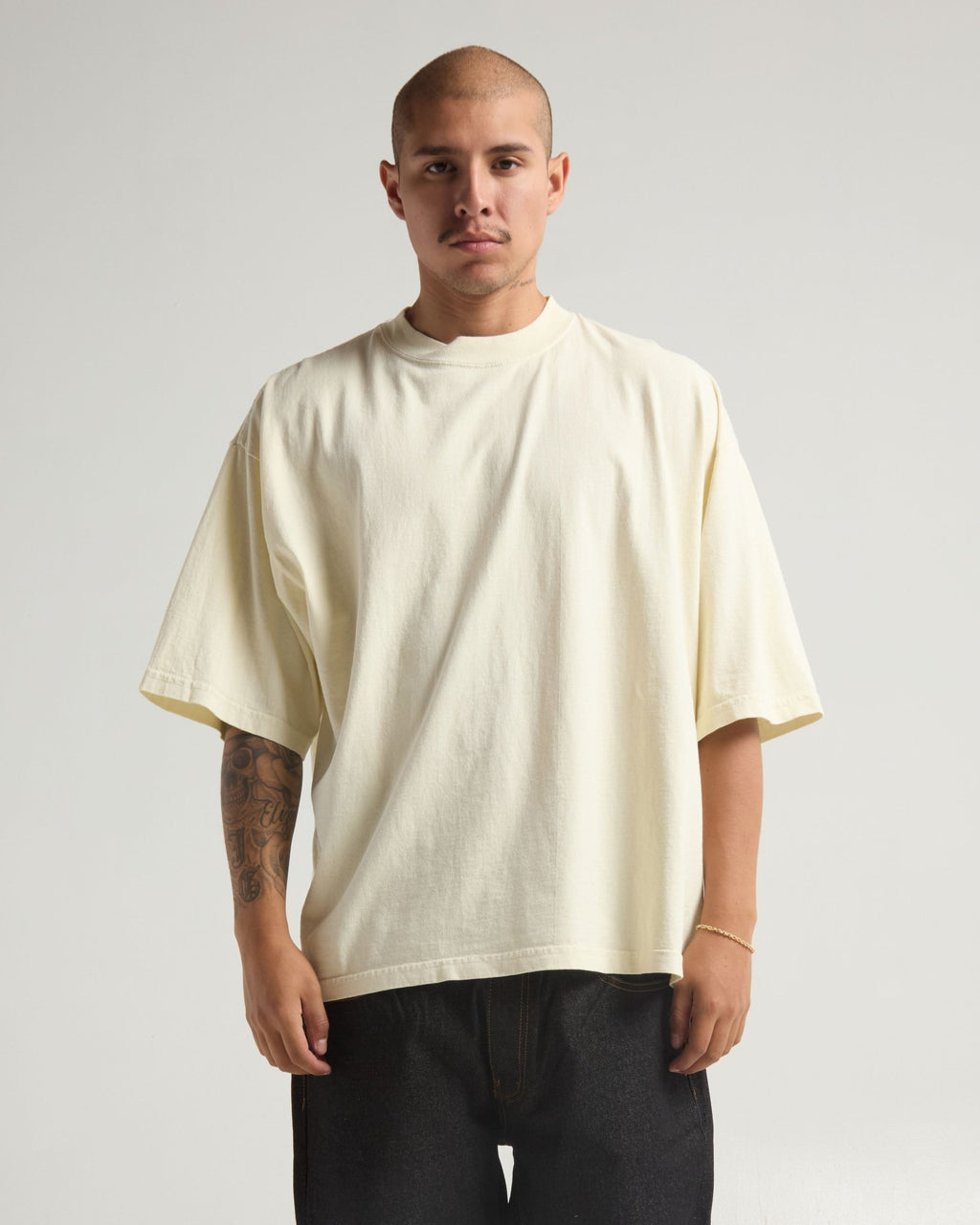 Custom Shaka Wear | Garment Dye Drop Shoulder Tee - Stonk Shark Co.