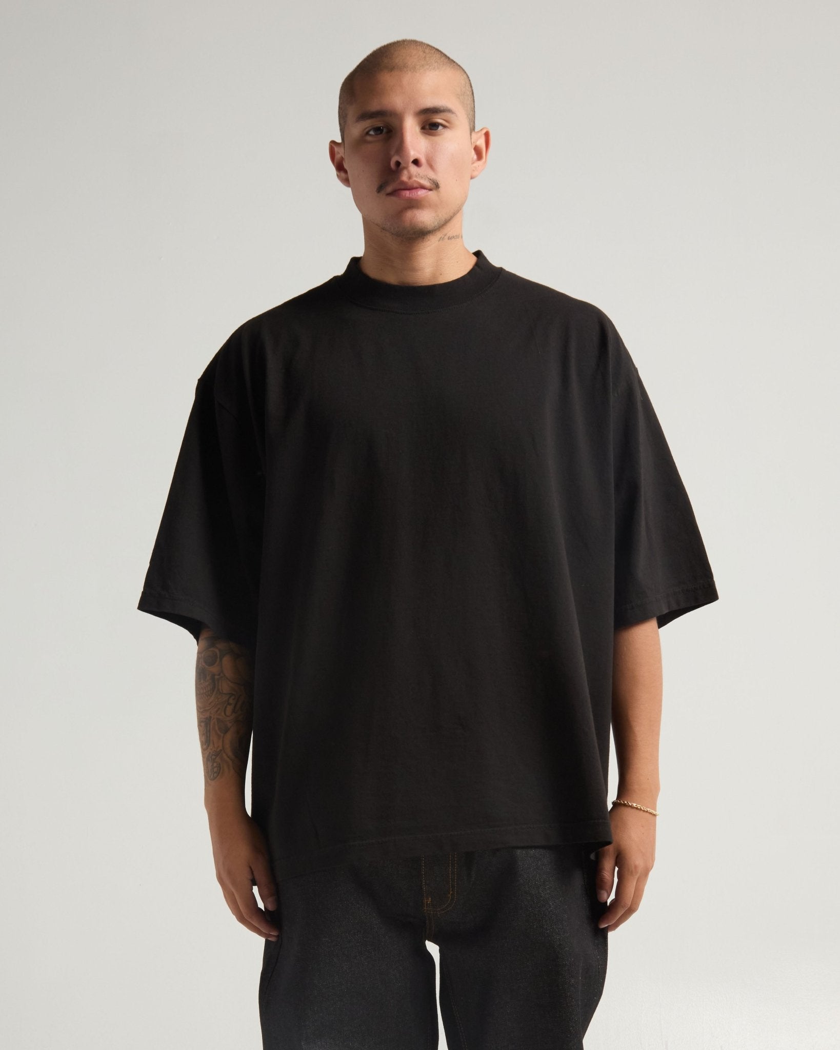 Custom Shaka Wear | Garment Dye Drop Shoulder Tee - Stonk Shark Co.