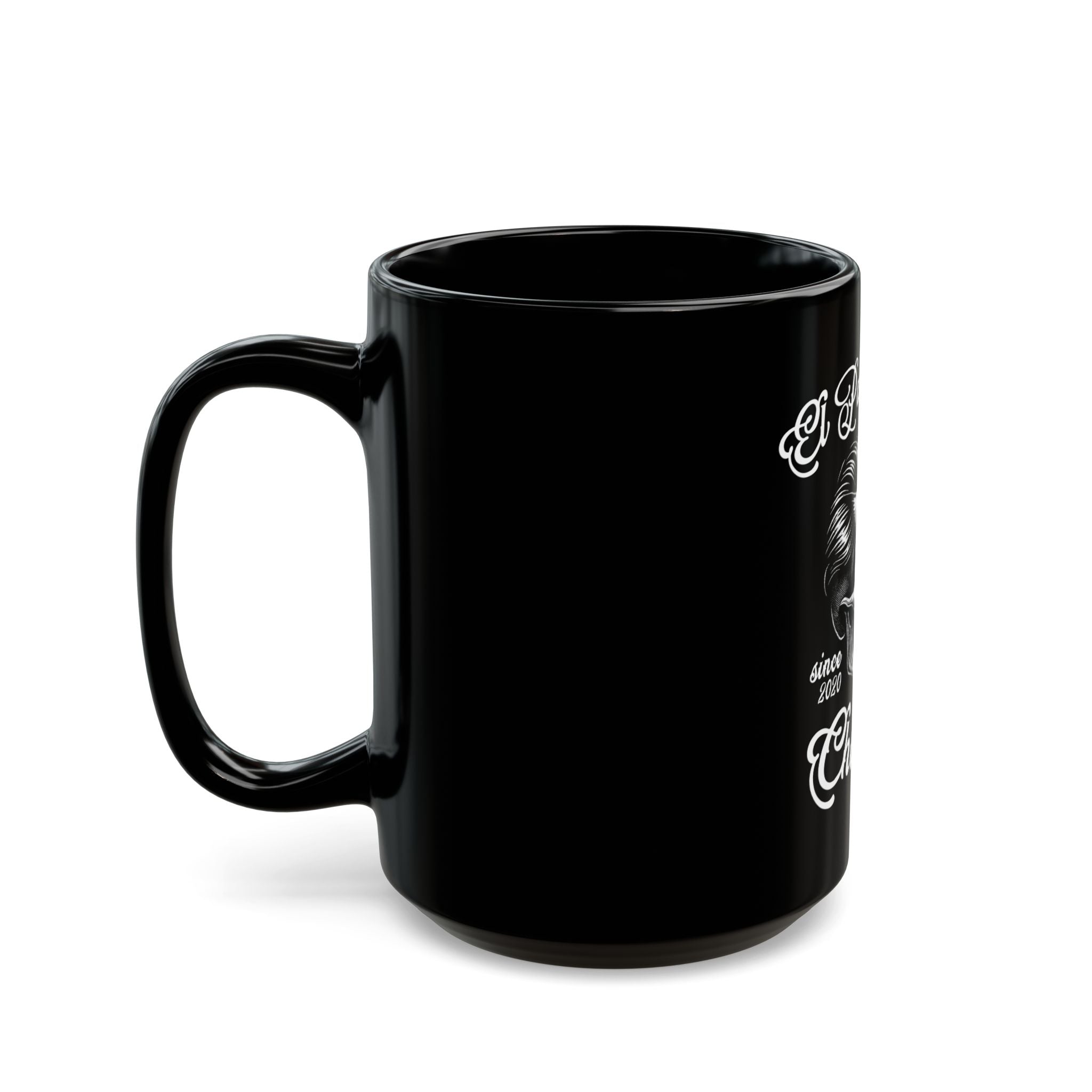 El Padre Más Chingón Mug – Personalized Year Skull Art Gift for Dad - Stonk Shark Co.