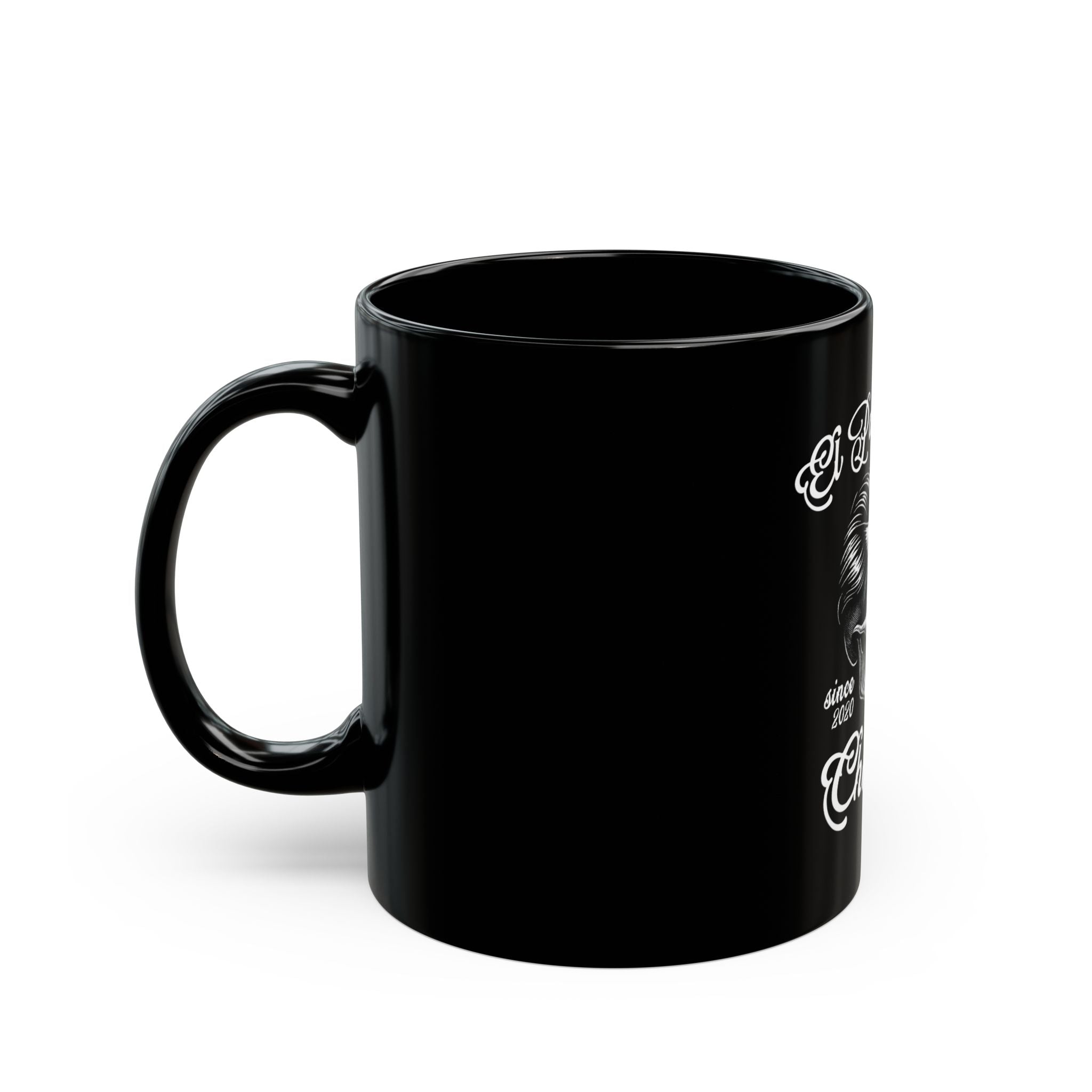 El Padre Más Chingón Mug – Personalized Year Skull Art Gift for Dad - Stonk Shark Co.