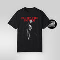 Fight The Power Resist Bernie T-shirt - Punk Rock Style Empowerment & Activism Wear - Stonk Shark Co.