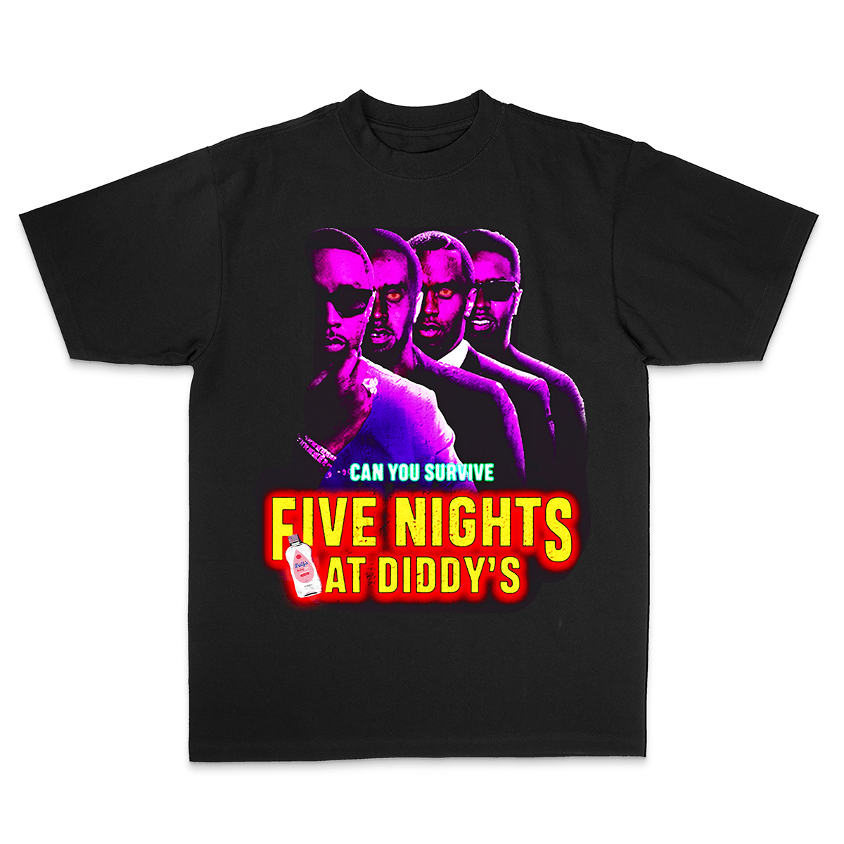Five Nights at Diddy's Meme FREAK OFF PARTY T SHIRT - Stonk Shark Co.