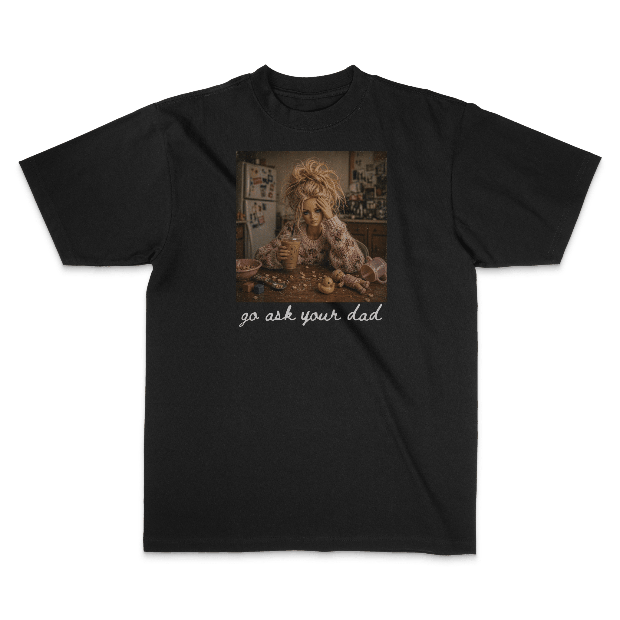 Go Ask Your Dad Graphic Tee - Stonk Shark Co.