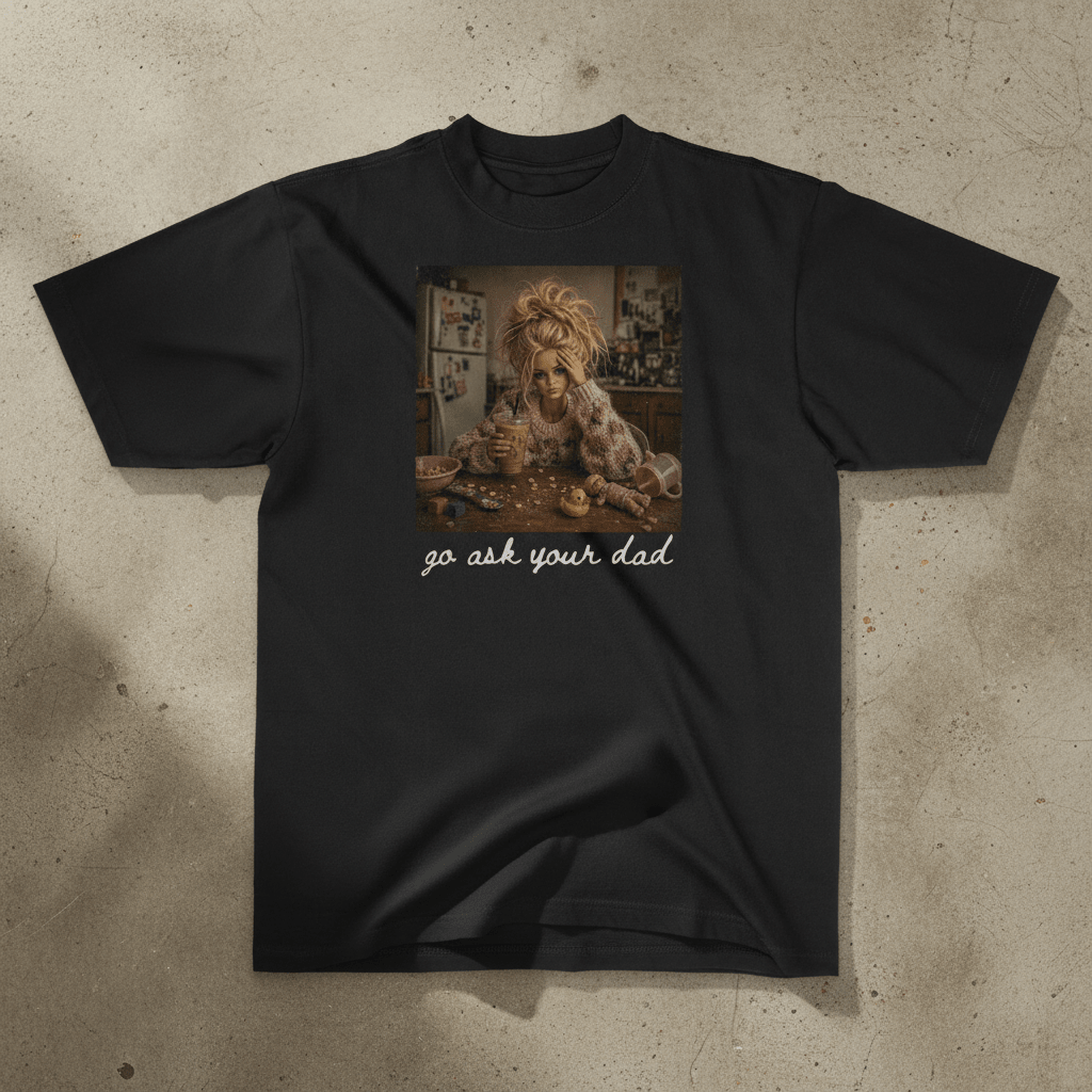 Go Ask Your Dad Graphic Tee - Stonk Shark Co.