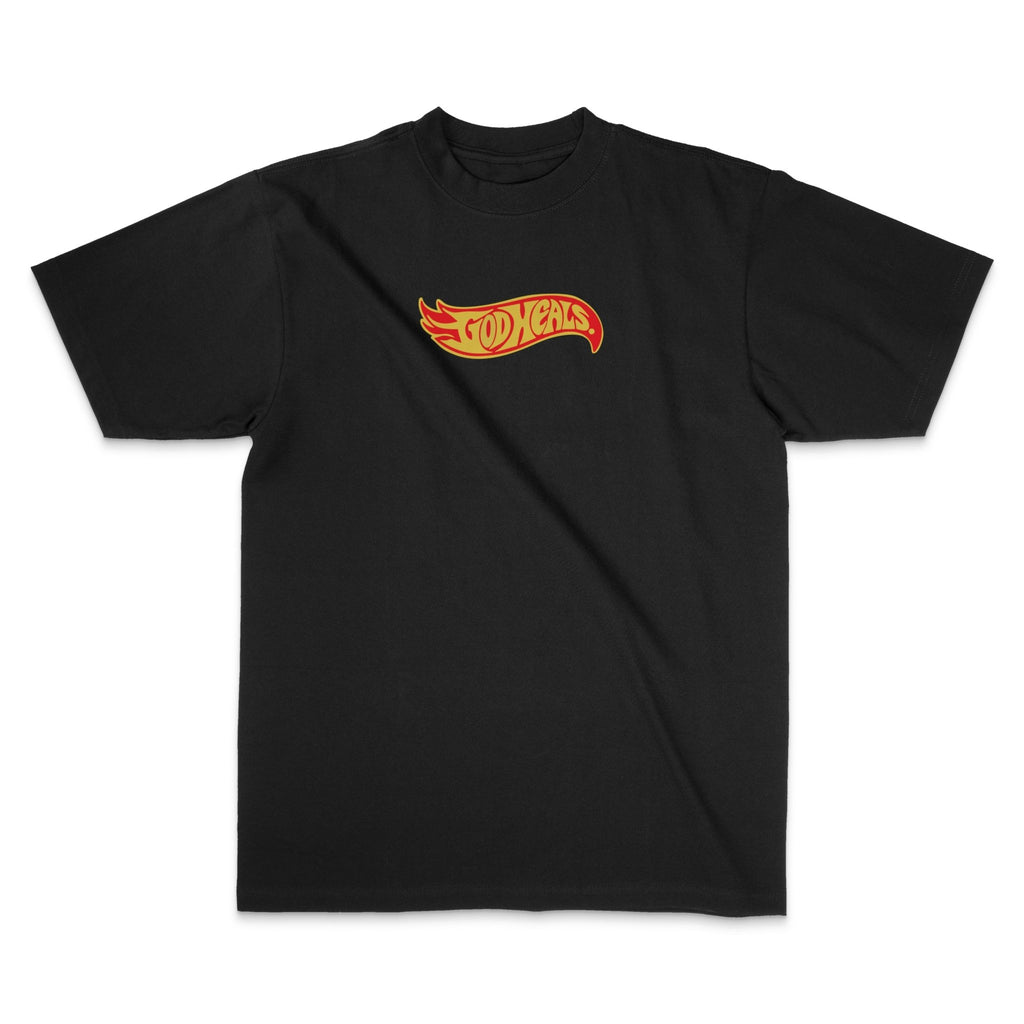 God Heals Flame T-Shirt Los Angeles - Stonk Shark Co.