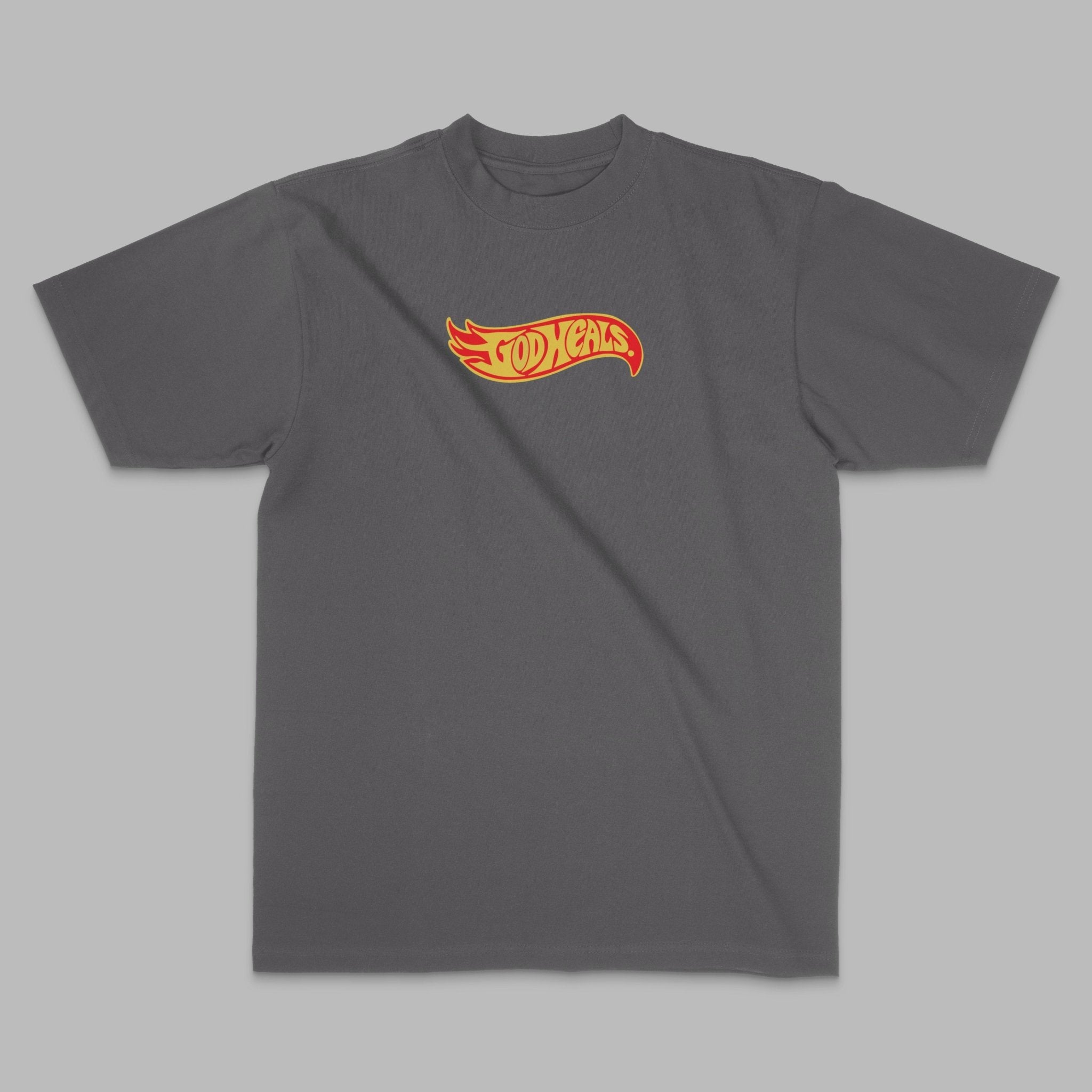 God Heals Flame T-Shirt Los Angeles - Stonk Shark Co.