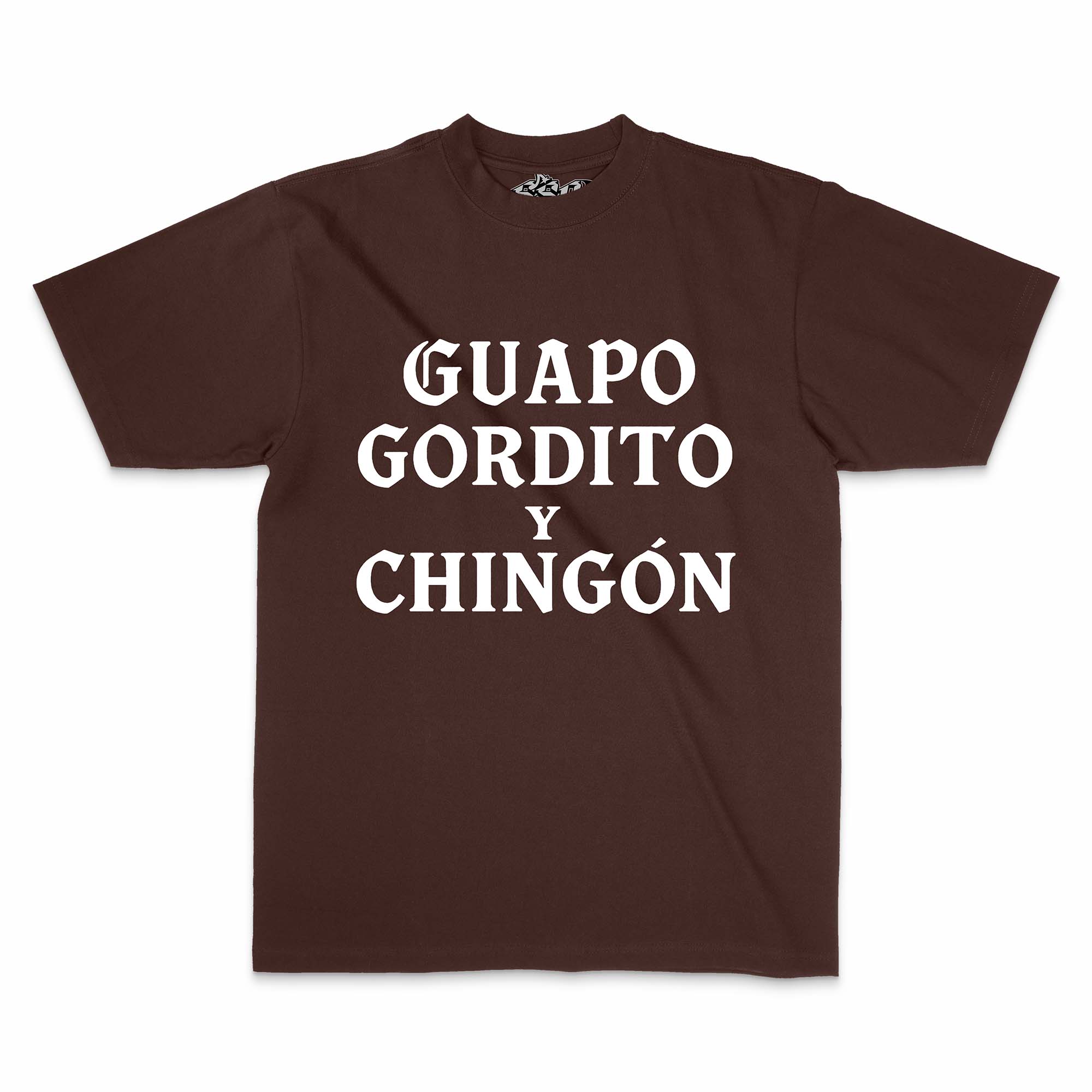 Guapo Gordito y Chingón T-Shirt – Chicano Style Latino Funny Tee - Stonk Shark Co.