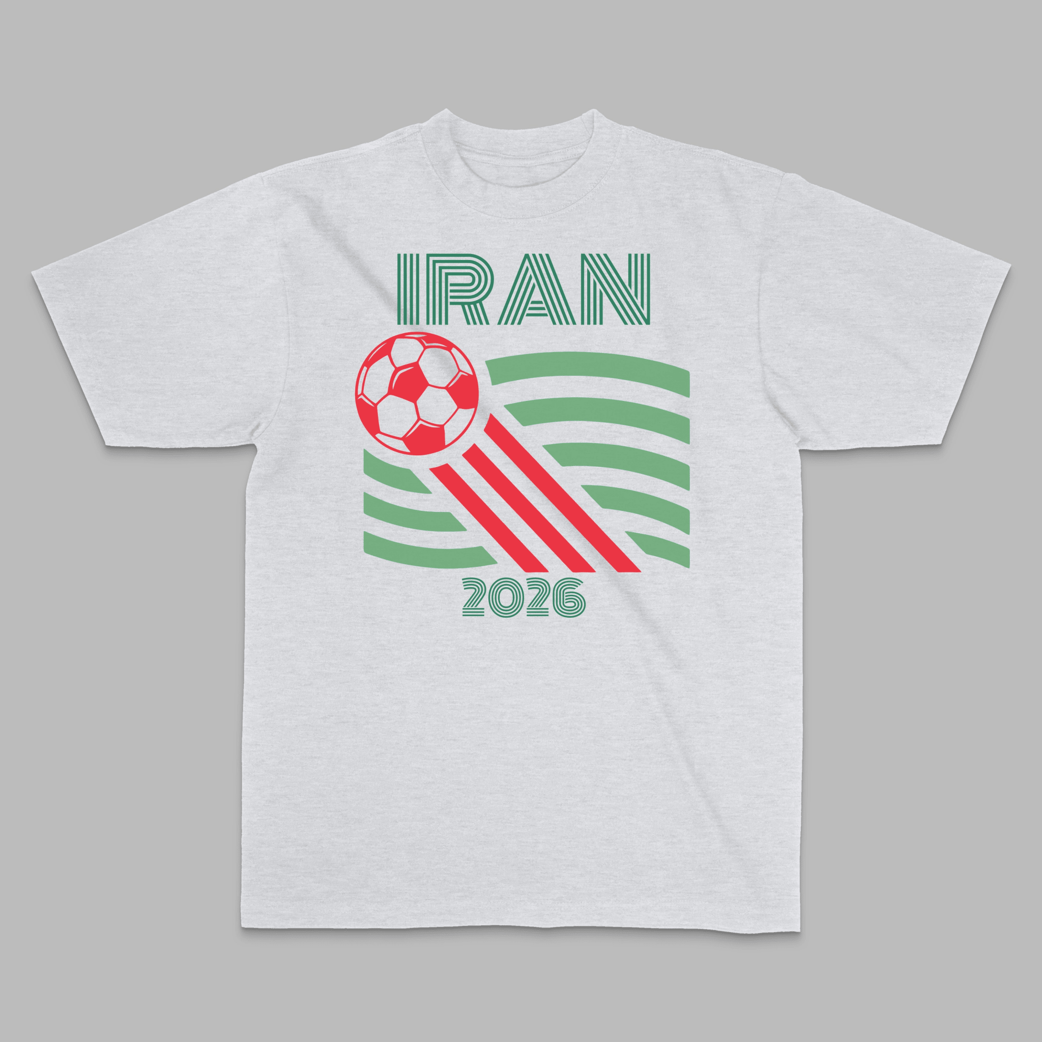 Iran 2026 World Soccer Graphic Tee - Stonk Shark Co.