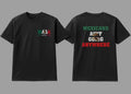 MAGA Parody Shirt – Mexicans Ain’t Going Anywhere Tee Double Sided | Latino Political Statement Shirt - Stonk Shark Co.