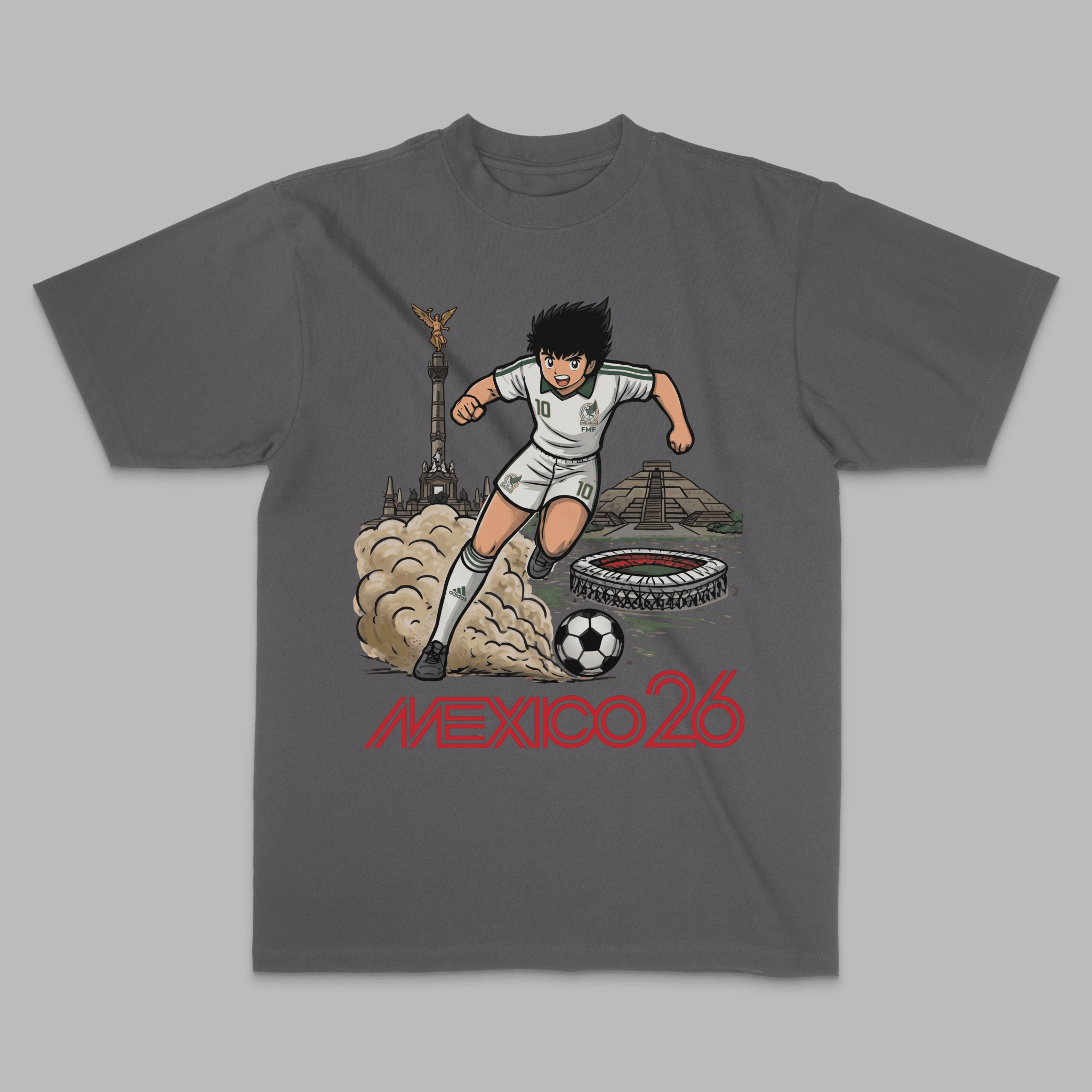 Mexico World Soccer 26 Super Campeones Graphic Tee - Stonk Shark Co.