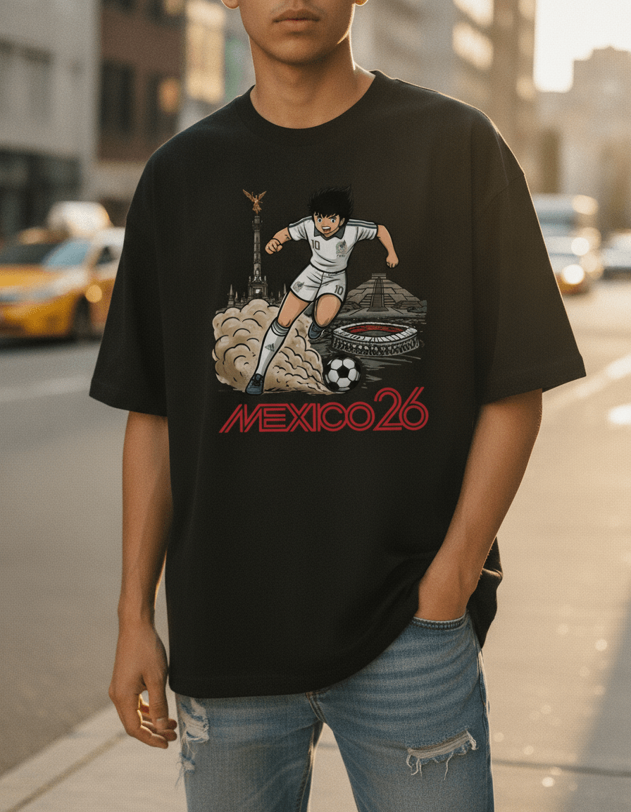 Mexico World Soccer 26 Super Campeones Graphic Tee - Stonk Shark Co.