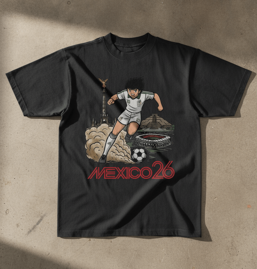 Mexico World Soccer 26 Super Campeones Graphic Tee - Stonk Shark Co.
