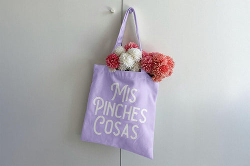 Mis Pinches Cosas Tote Bag – Funny Everyday Canvas Cotton Bag - Stonk Shark Co.