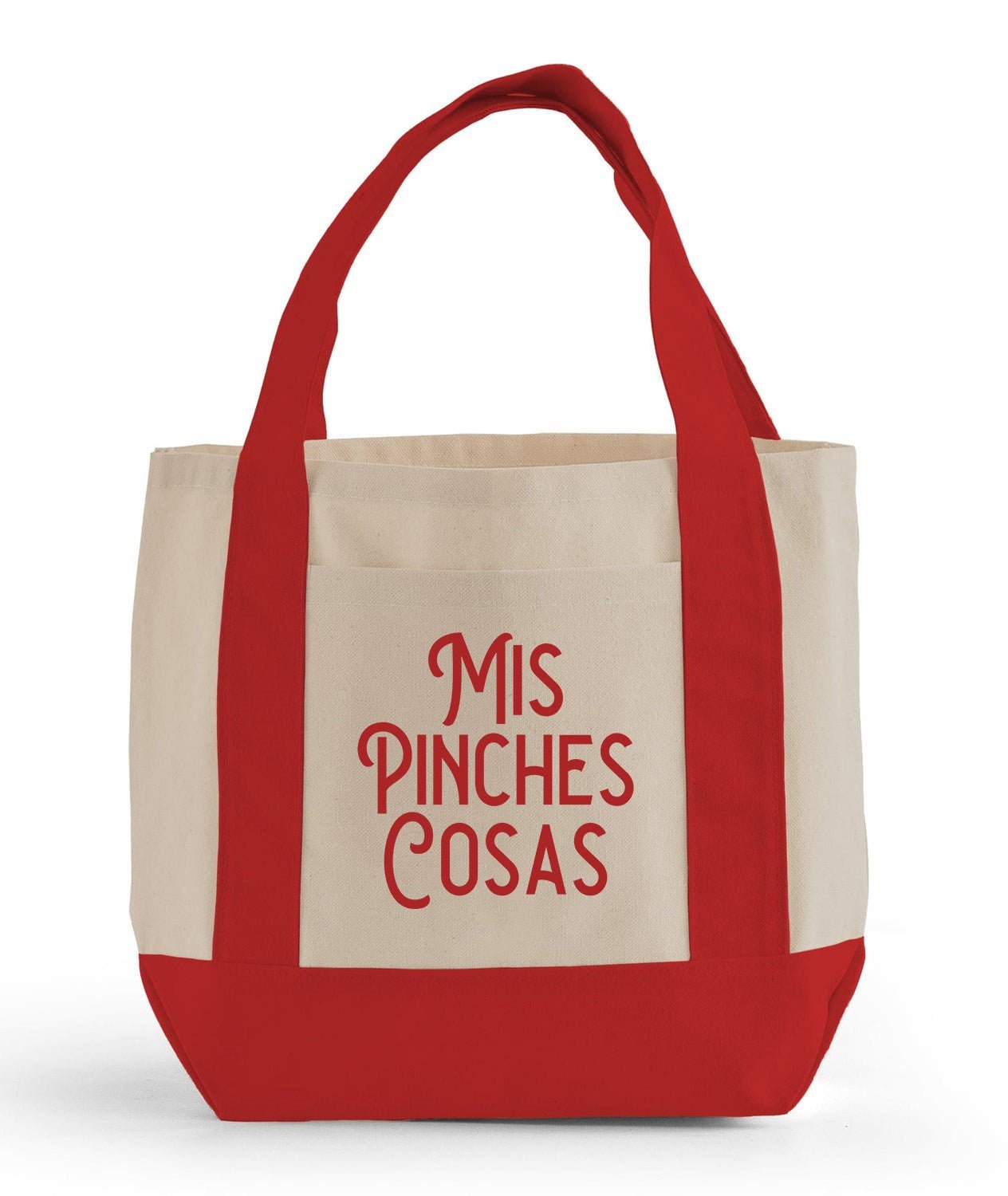 Mis Pinches Cosas Tote Bag – Funny Everyday Canvas Cotton Bag - Stonk Shark Co.