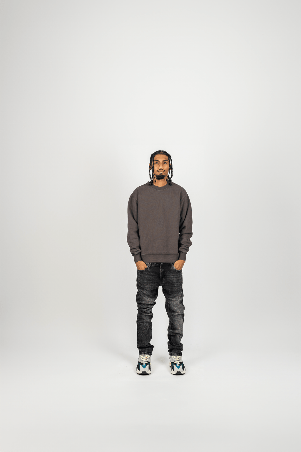 Shaka Wear Garment Dye Crewneck Sweatshirt - Stonk Shark Co.