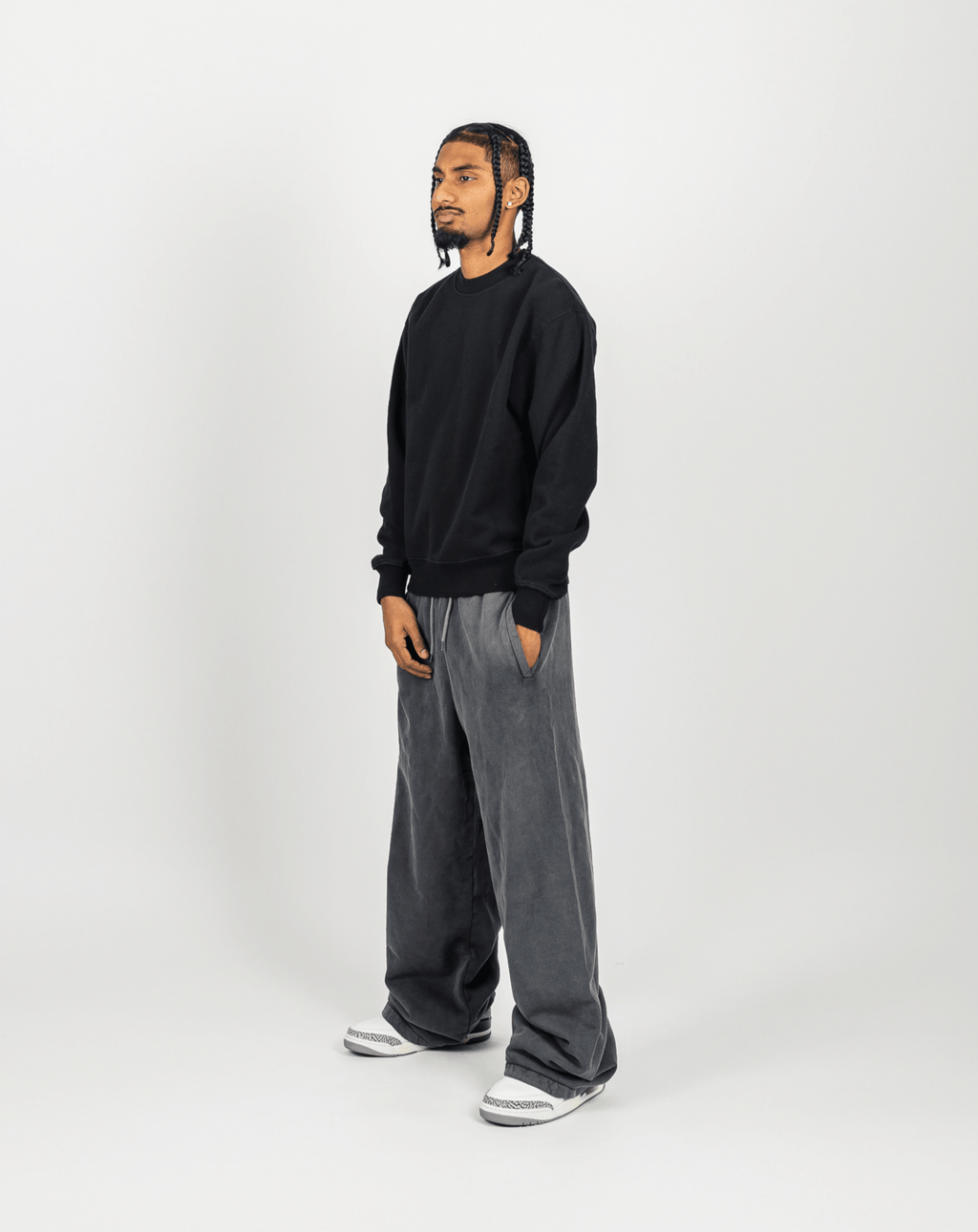Shaka Wear Garment Dye Crewneck Sweatshirt - Stonk Shark Co.