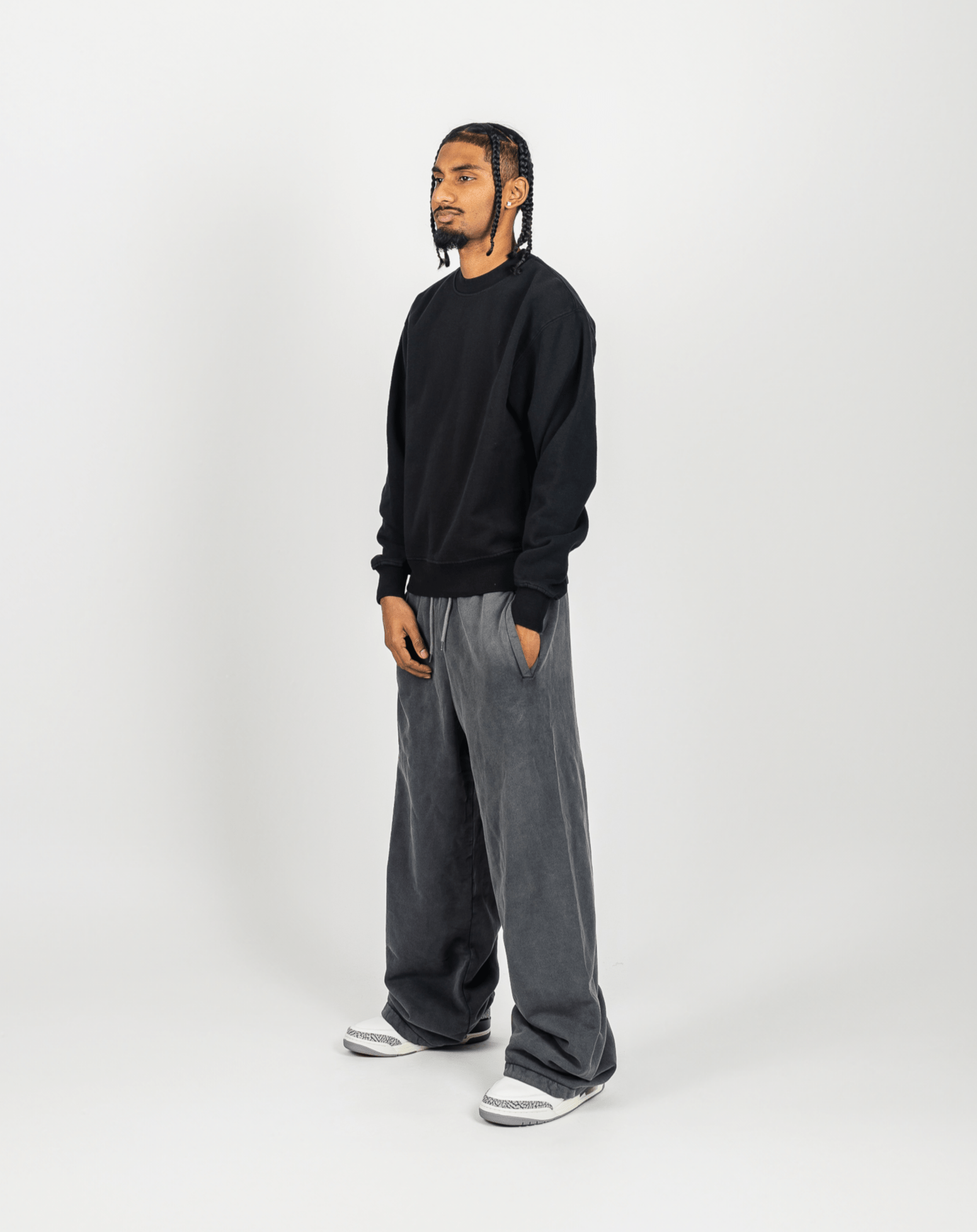 Shaka Wear Garment Dye Crewneck Sweatshirt - Stonk Shark Co.