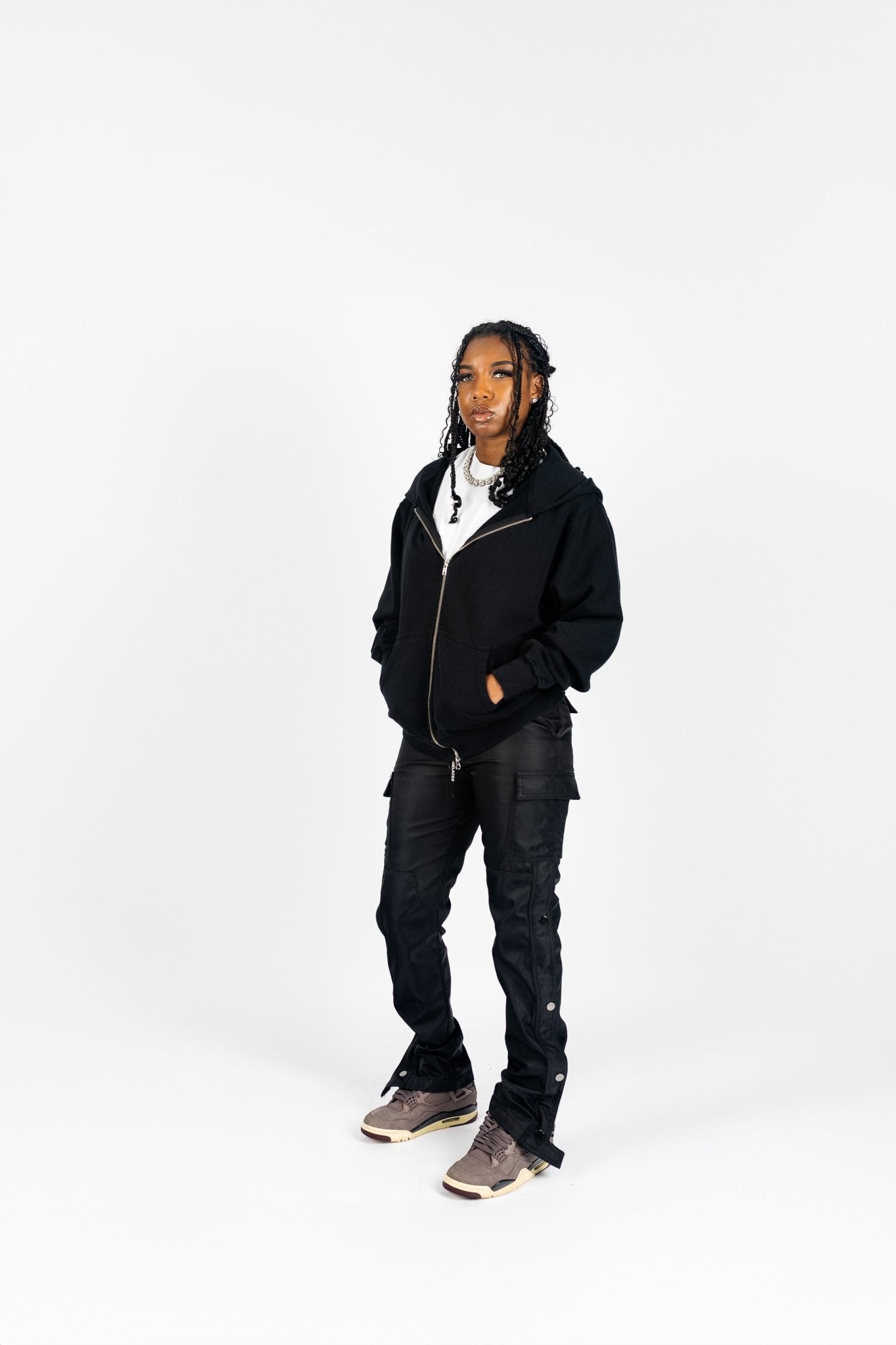 Shaka Wear Garment Dye Zip Up Fleece Hoodie - Stonk Shark Co.