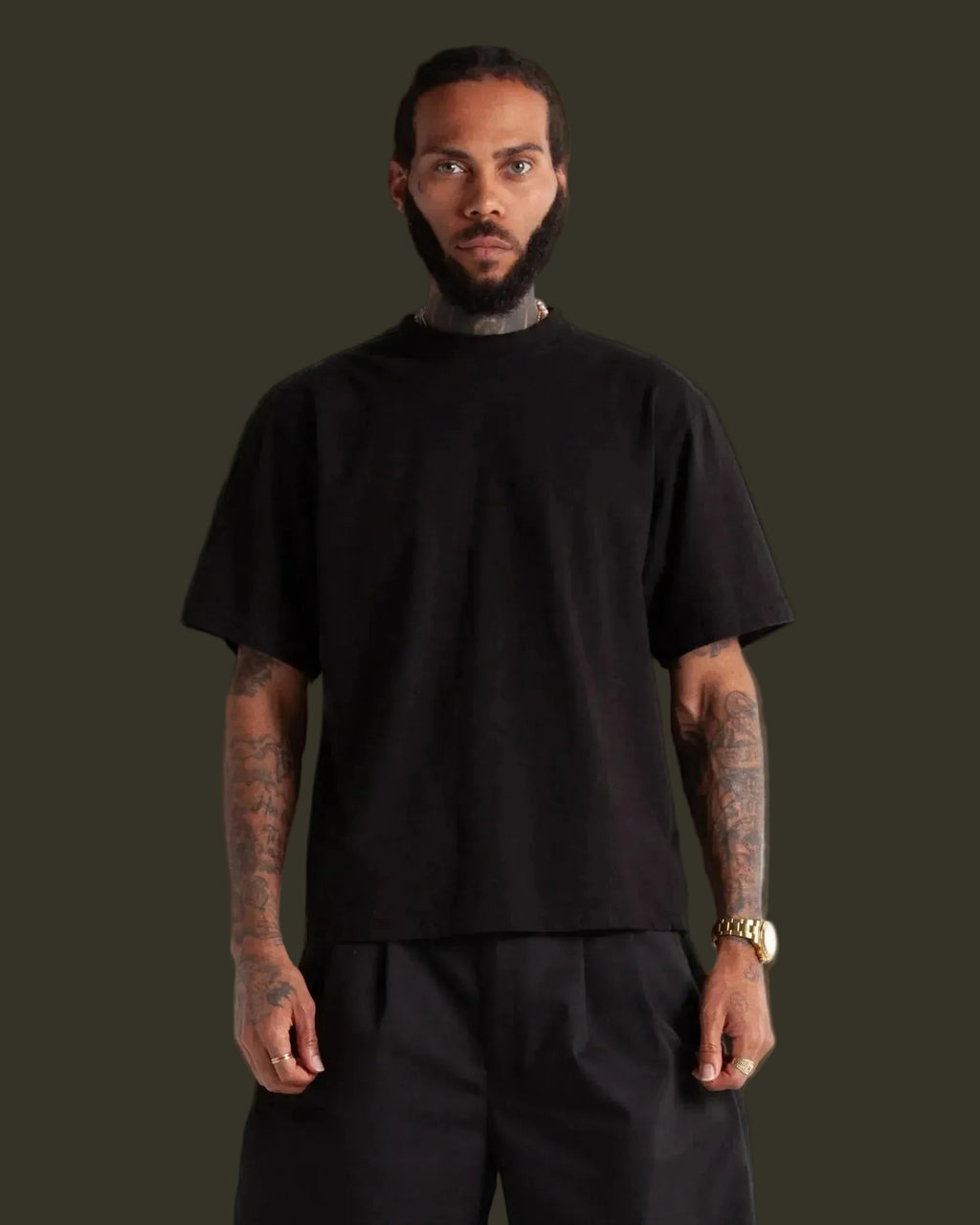 SHAKA WEAR | Max Heavyweight Cropped Tee - Stonk Shark Co.