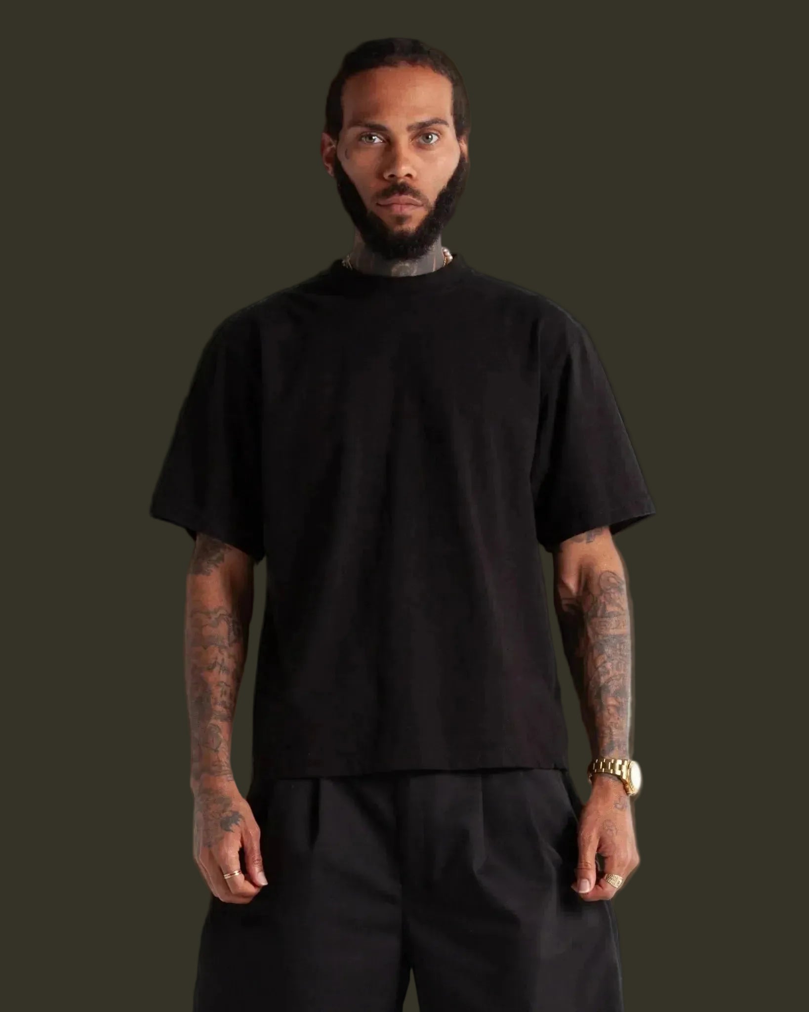 SHAKA WEAR | Max Heavyweight Cropped Tee - Stonk Shark Co.