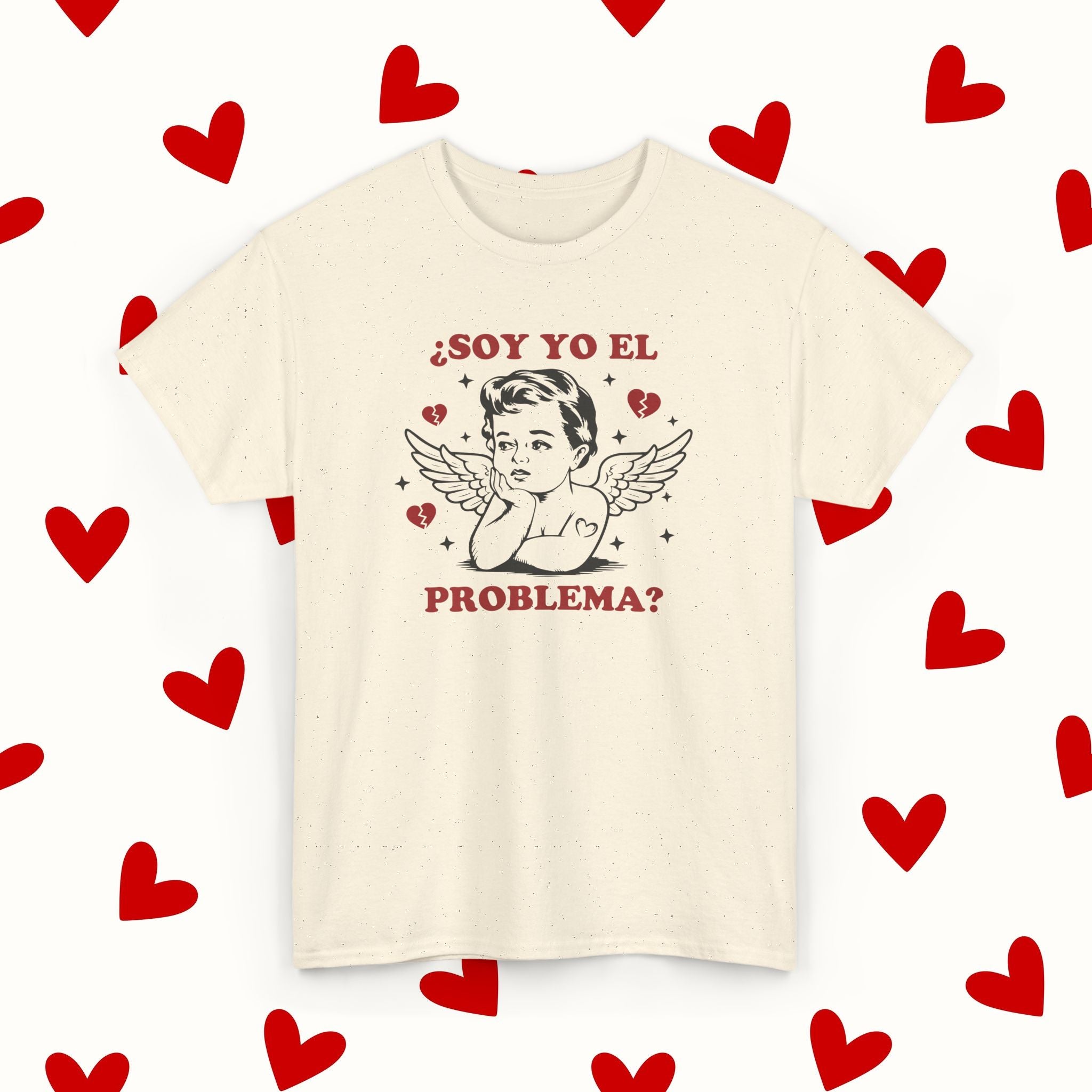 ¿Soy Yo El Problema? Funny Spanish Quote Angel T-Shirt - Stonk Shark Co.