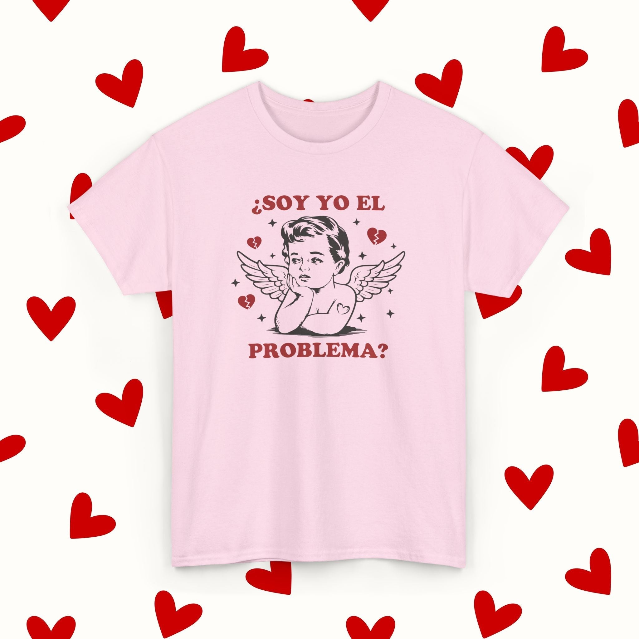 ¿Soy Yo El Problema? Funny Spanish Quote Angel T-Shirt - Stonk Shark Co.