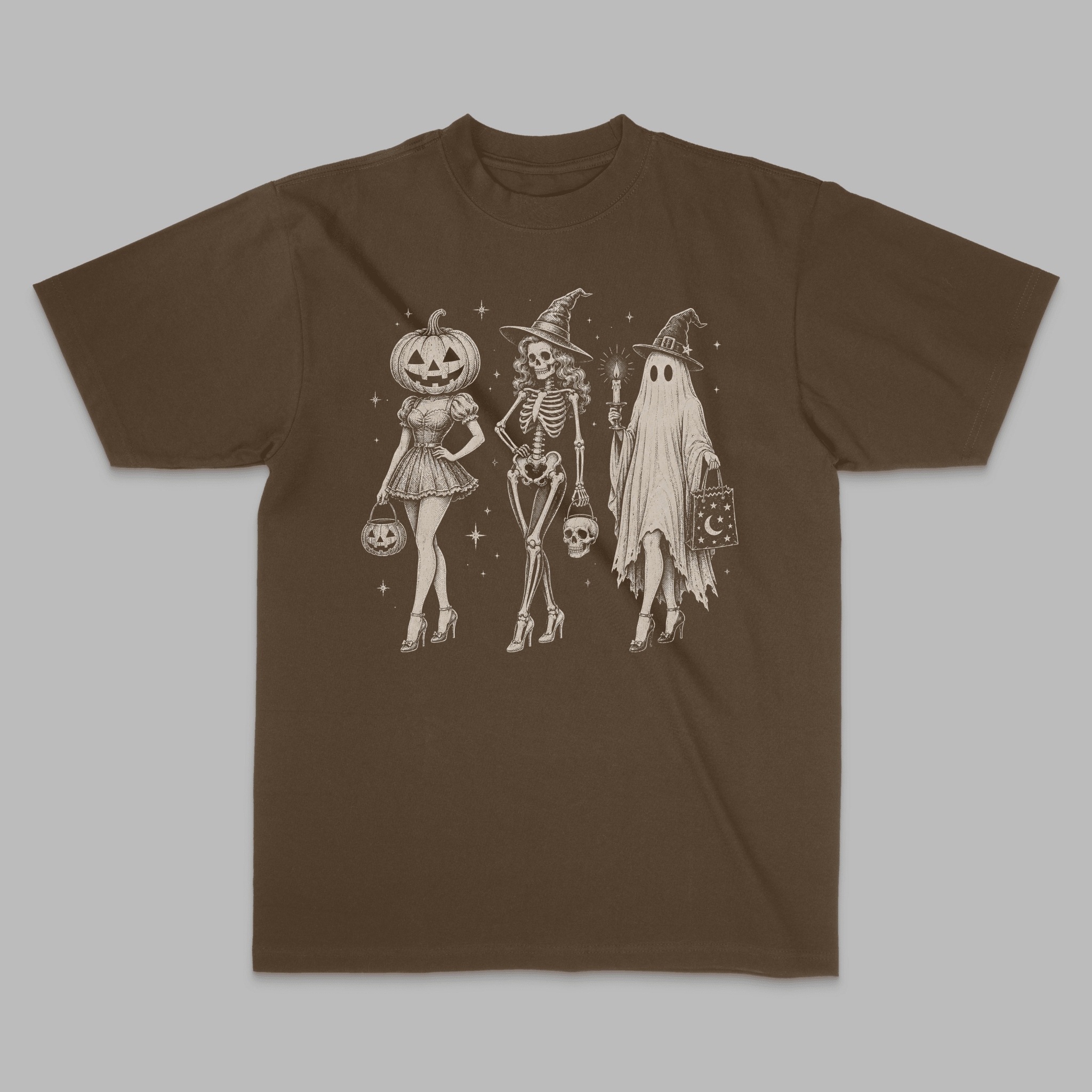 Spooky Season Squad Graphic Tee - Stonk Shark Co.