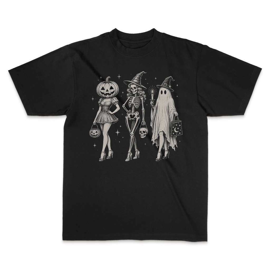 Spooky Season Squad Graphic Tee - Stonk Shark Co.
