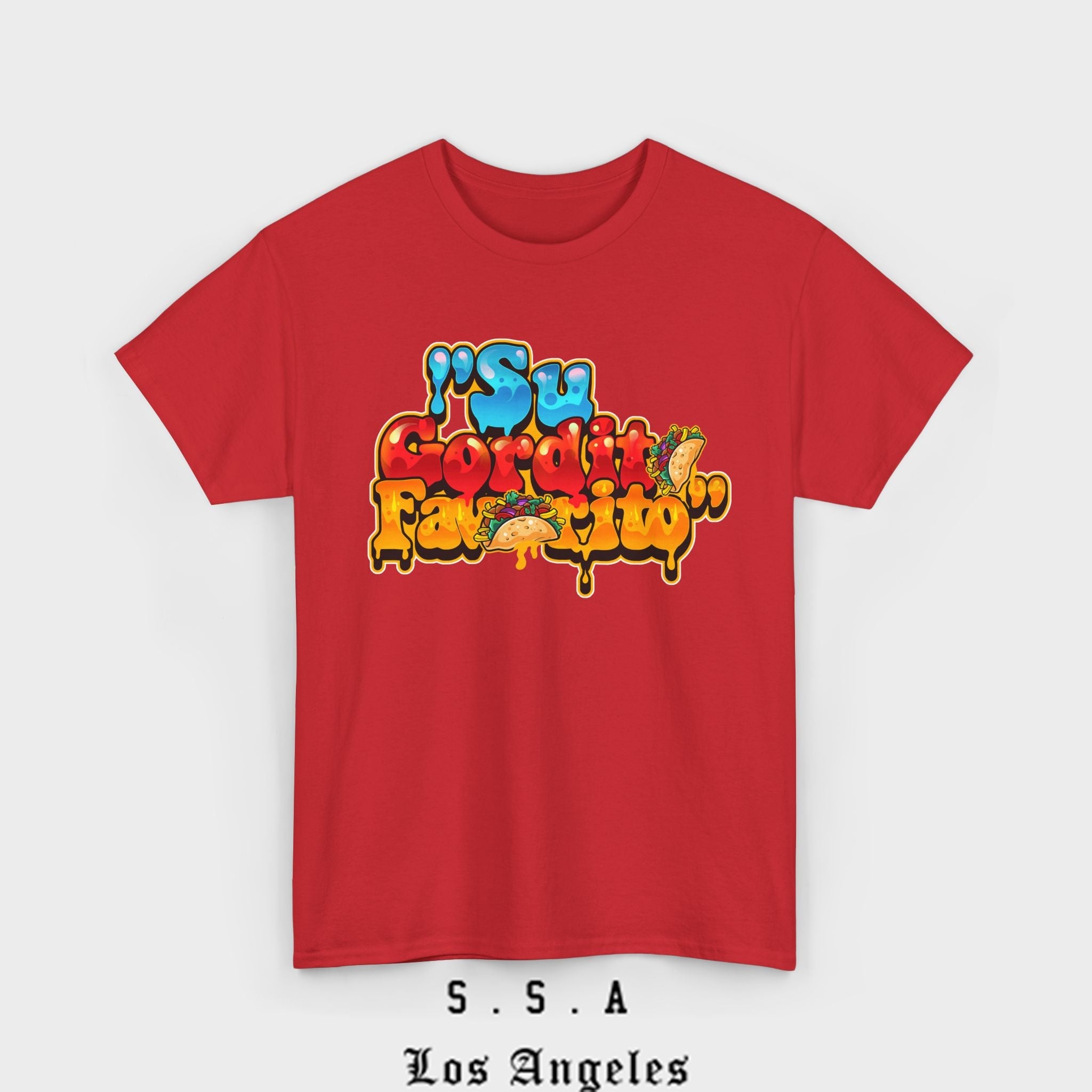 Su Gordito Favorito T-Shirt – Funny tee for Proud Chubby Guys - Stonk Shark Co.