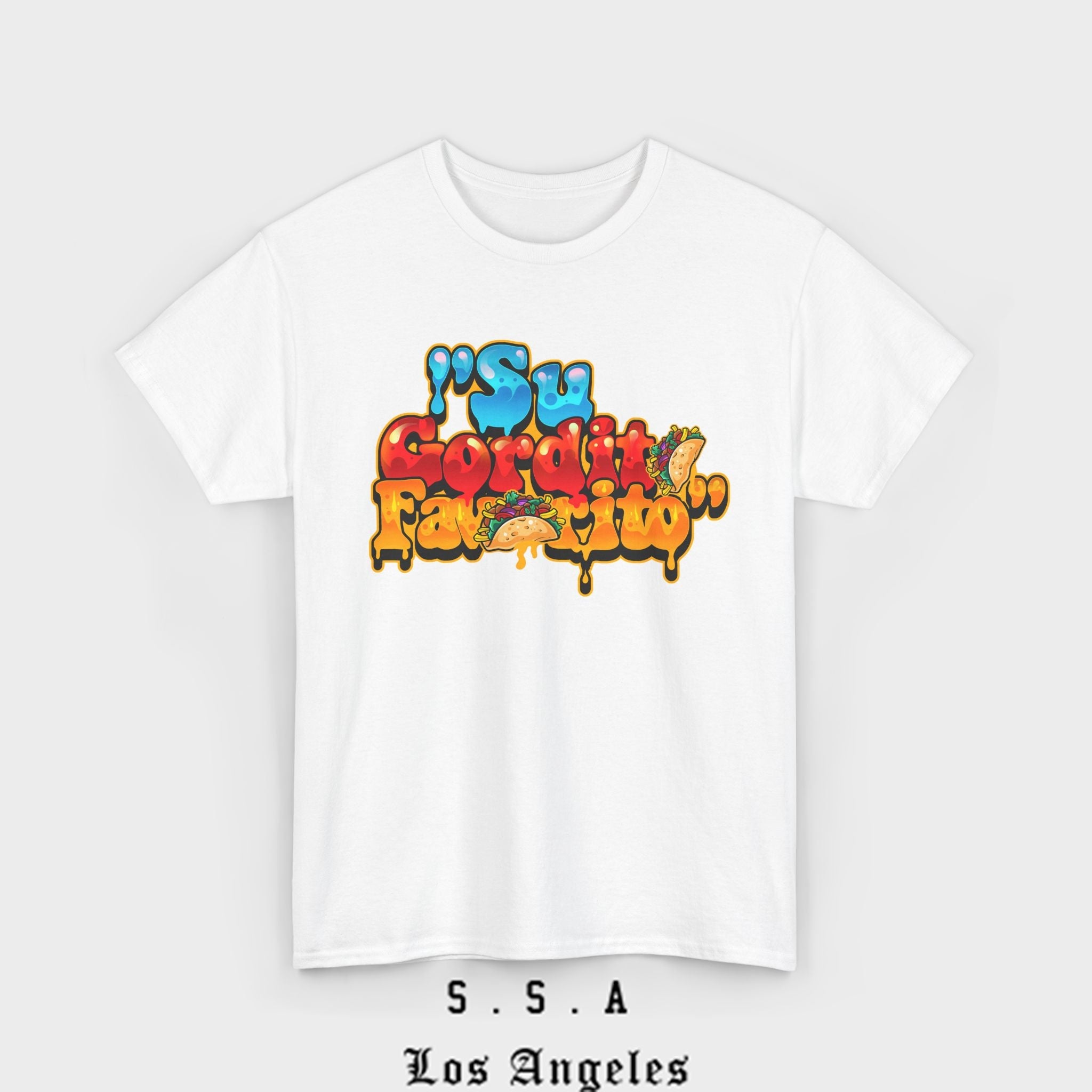 Su Gordito Favorito T-Shirt – Funny tee for Proud Chubby Guys - Stonk Shark Co.