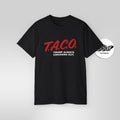 T.A.C.O. Parody Shirt – Retro D.A.R.E. Style | Funny Trump Meme Tee - Stonk Shark Co.
